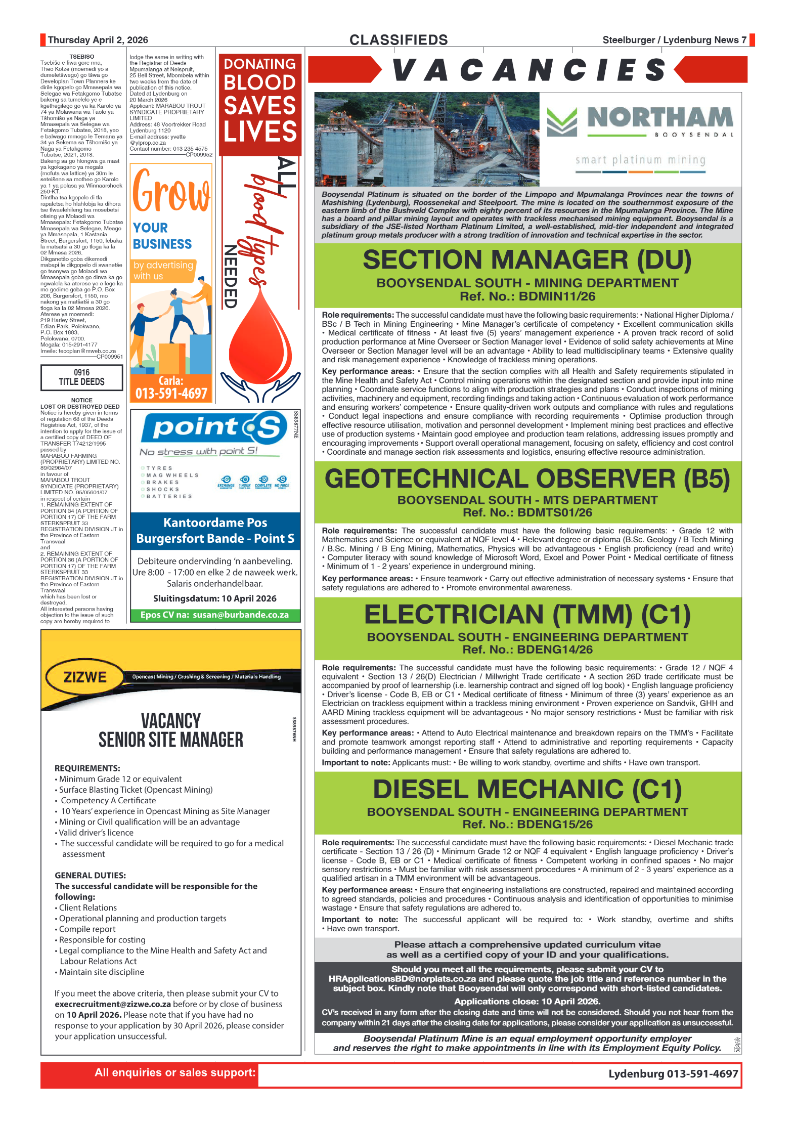 Steelburger News 02 April 2026 page 7