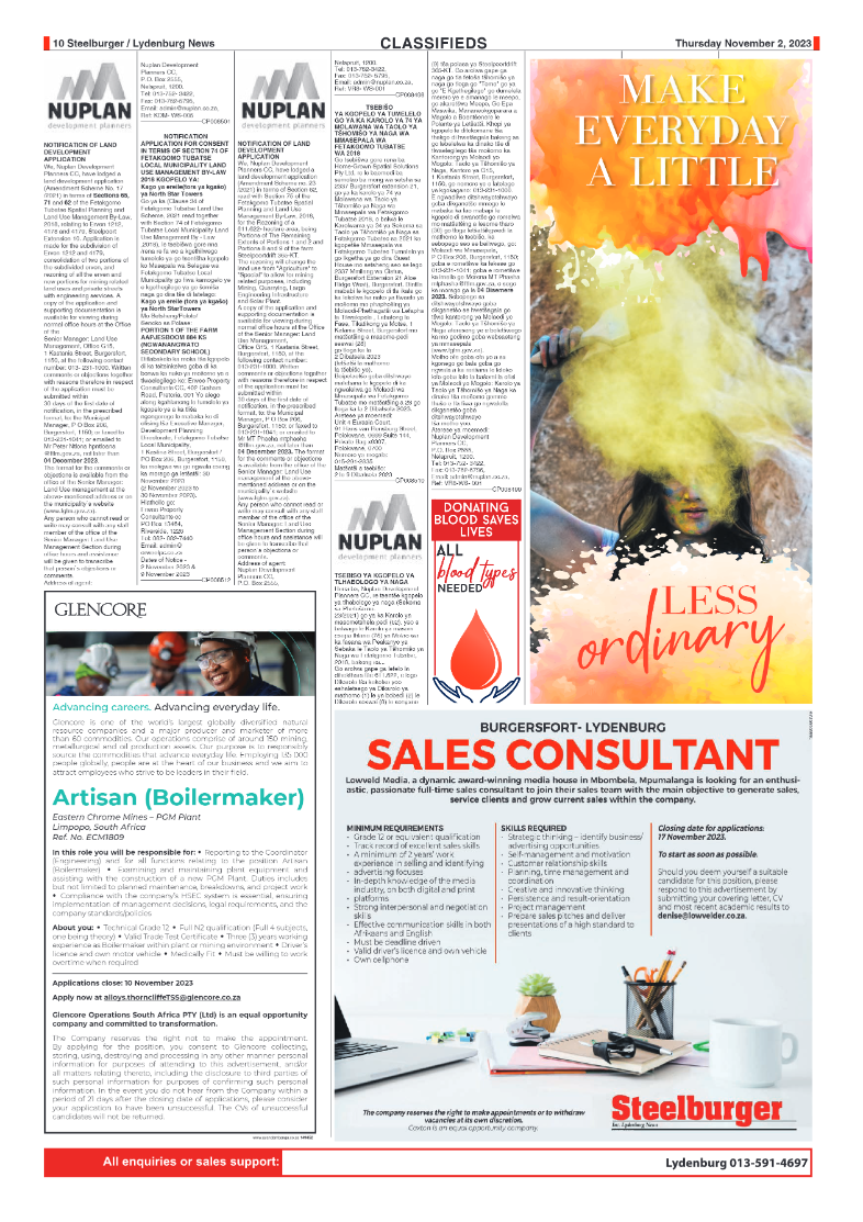 Steelburger News 02 November 2023 page 10