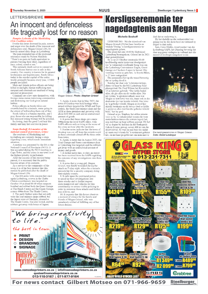 Steelburger News 02 November 2023 page 3