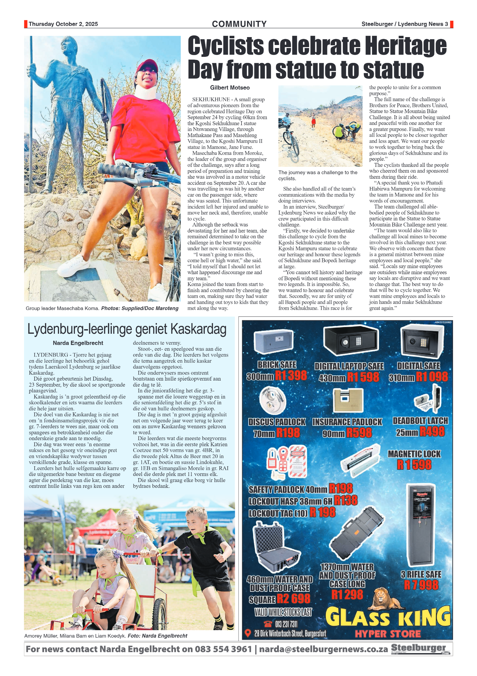 Steelburger News 02 October 2025 page 3