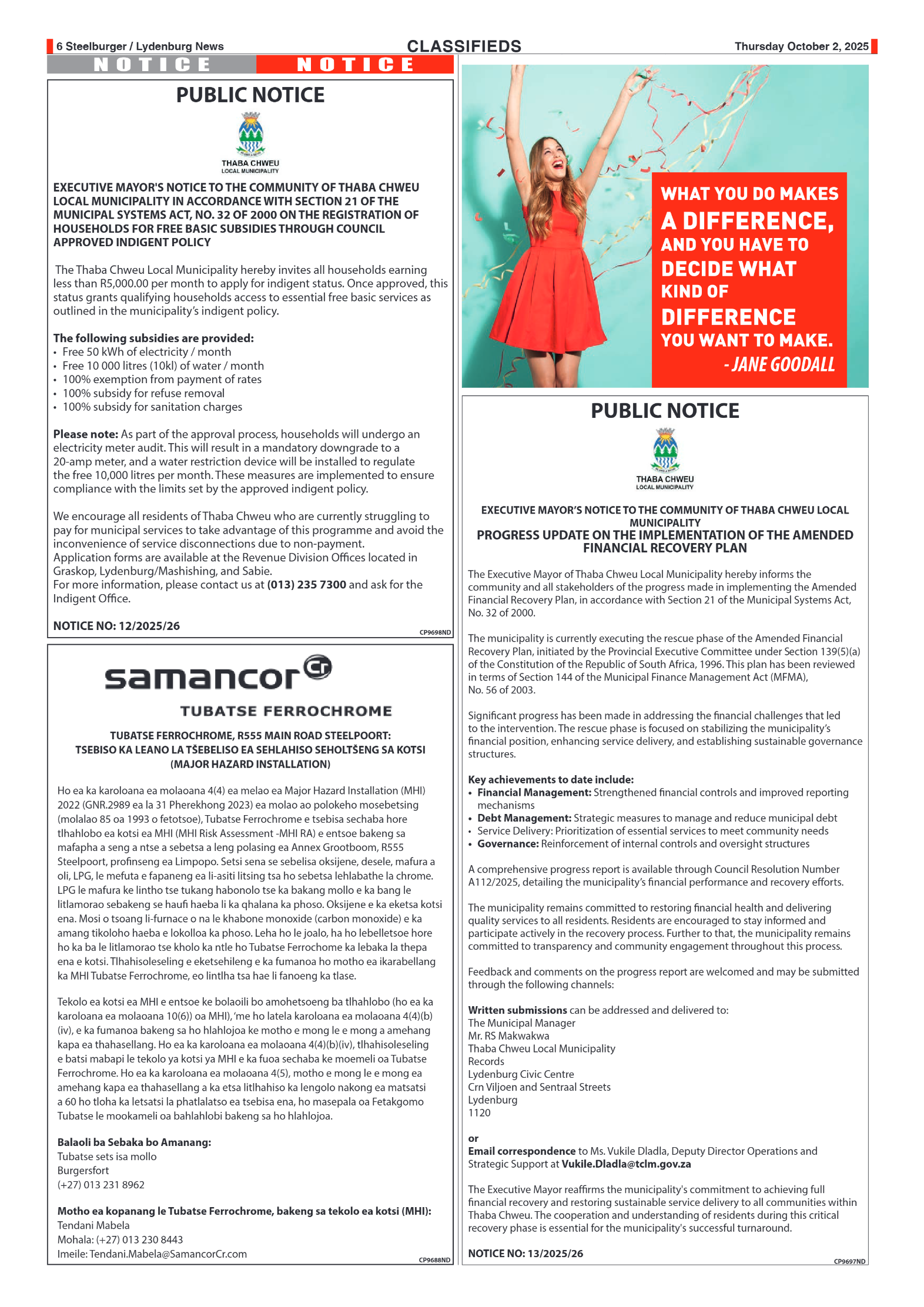 Steelburger News 02 October 2025 page 6