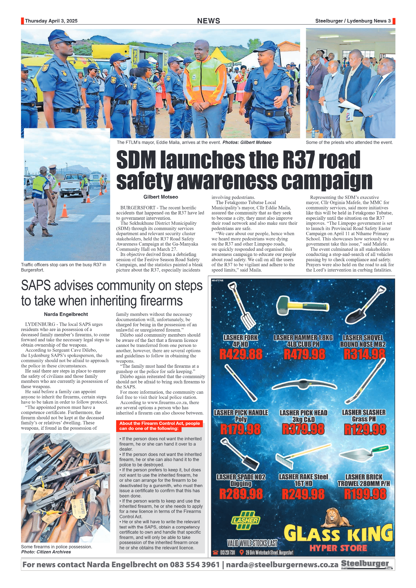 Steelburger News 03 April 2025 page 3