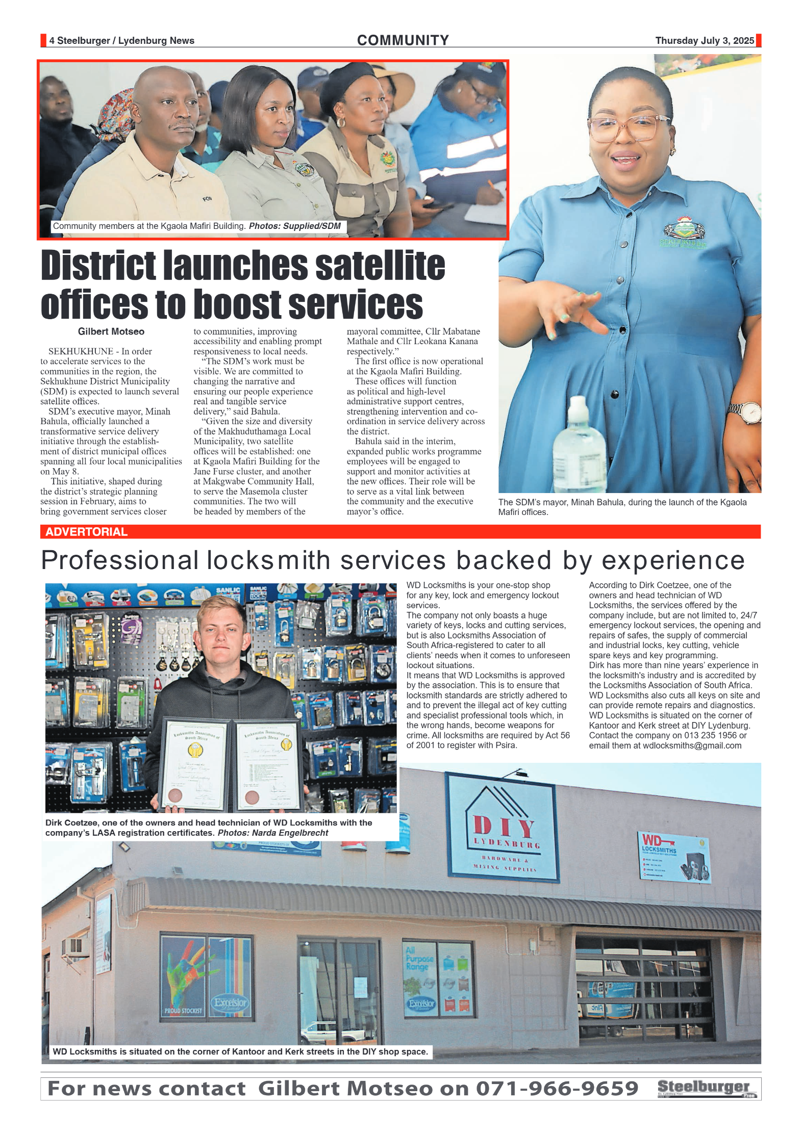 Steelburger News 03 July 2025 page 4