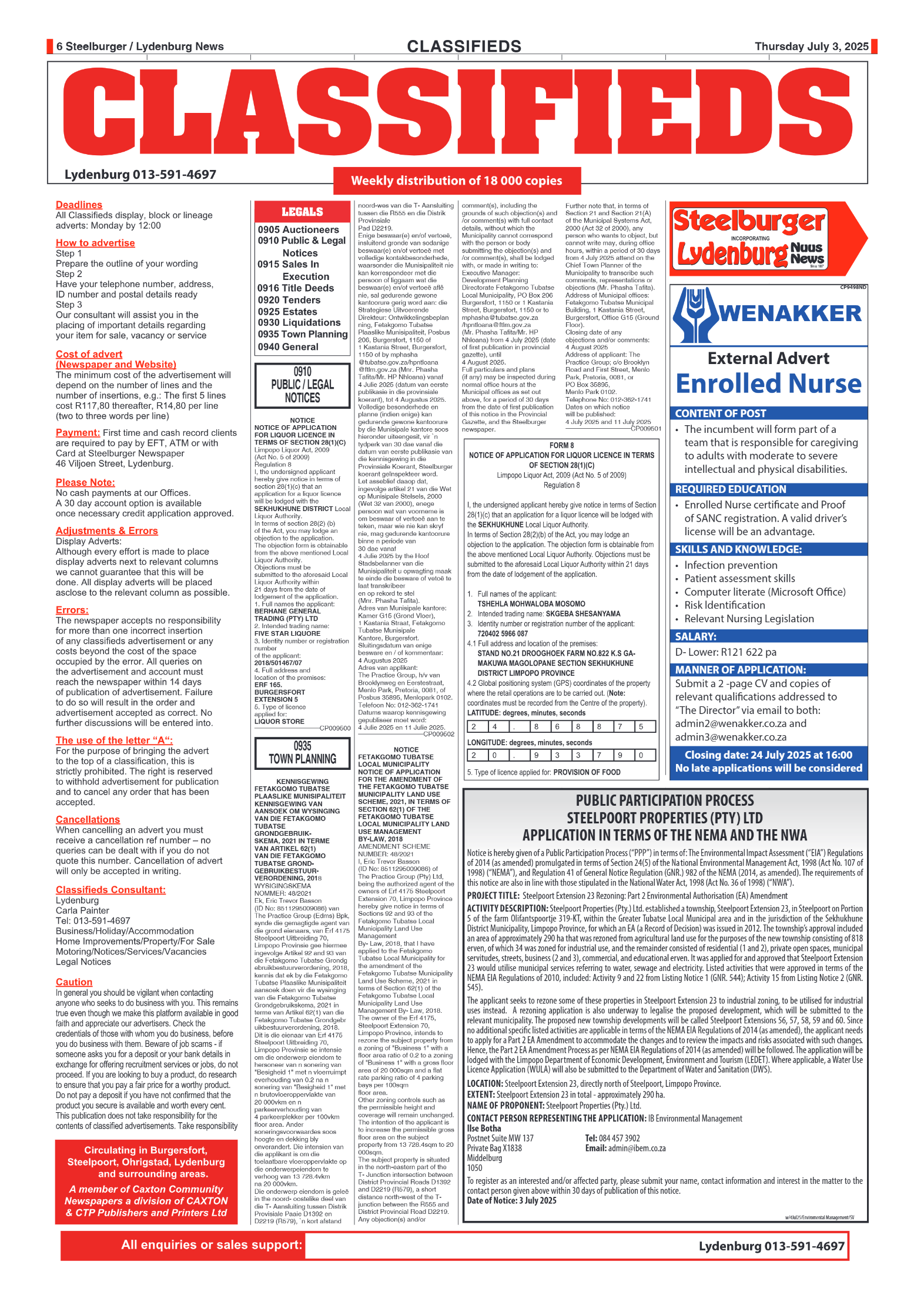 Steelburger News 03 July 2025 page 6