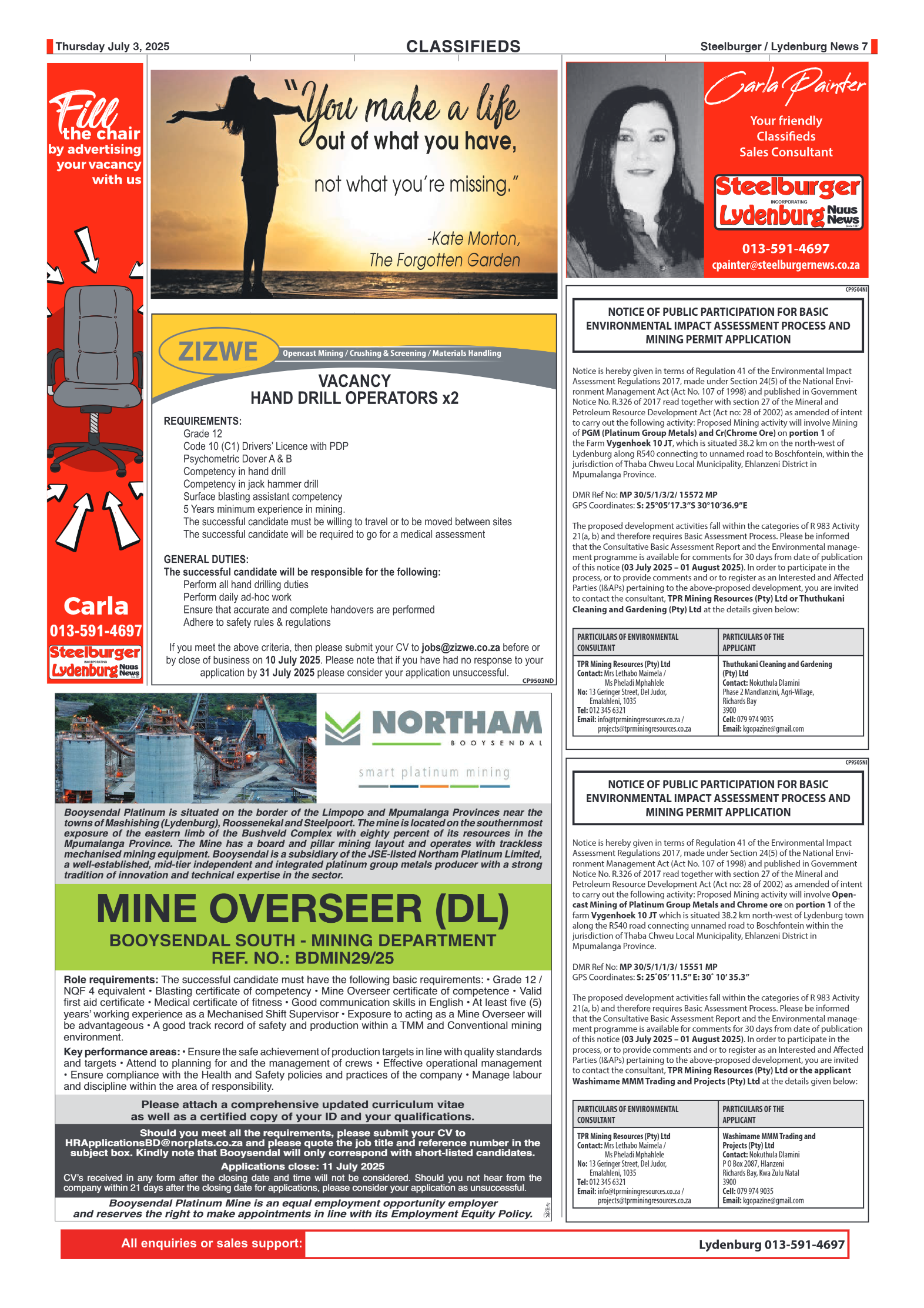 Steelburger News 03 July 2025 page 7