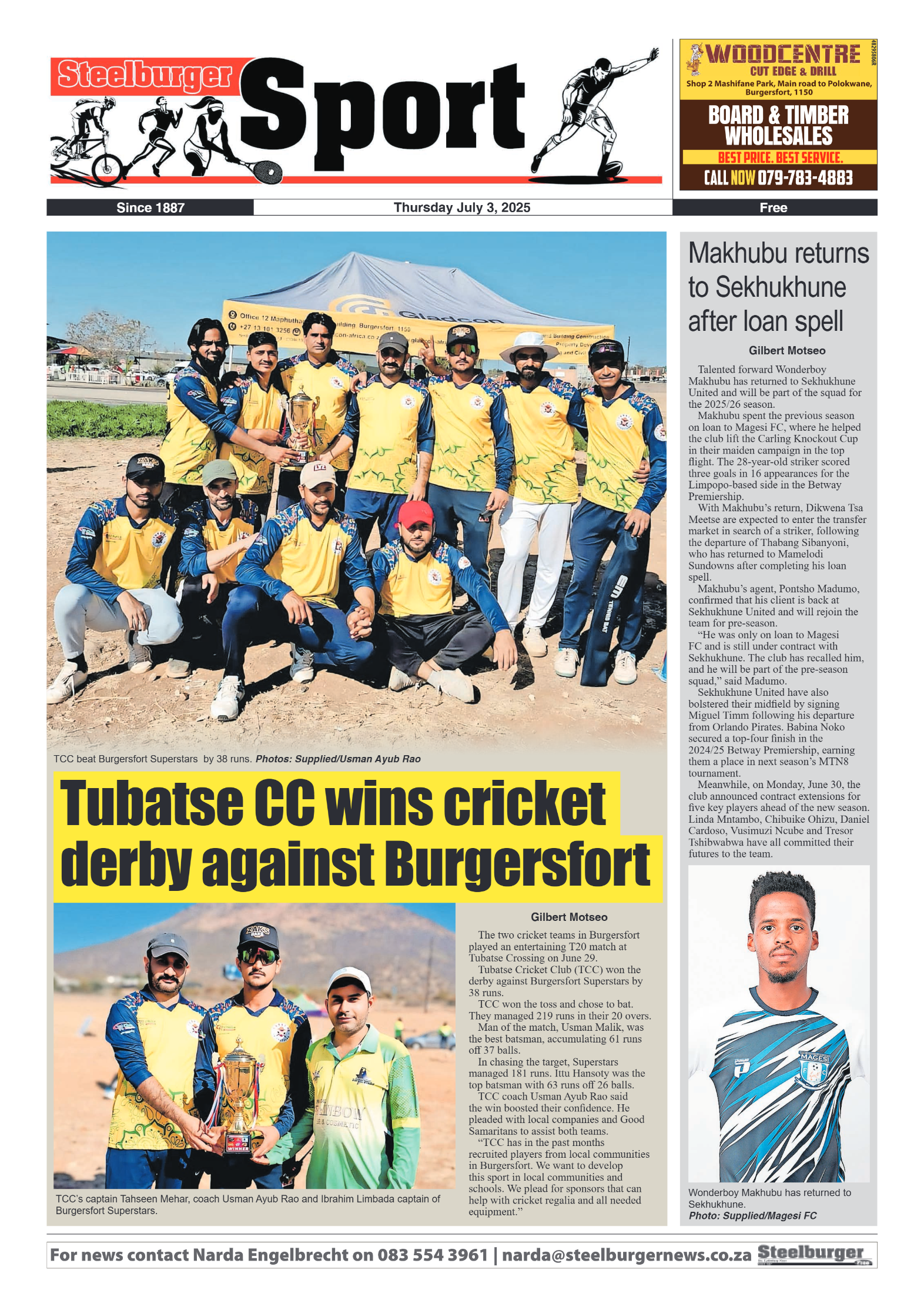 Steelburger News 03 July 2025 page 8