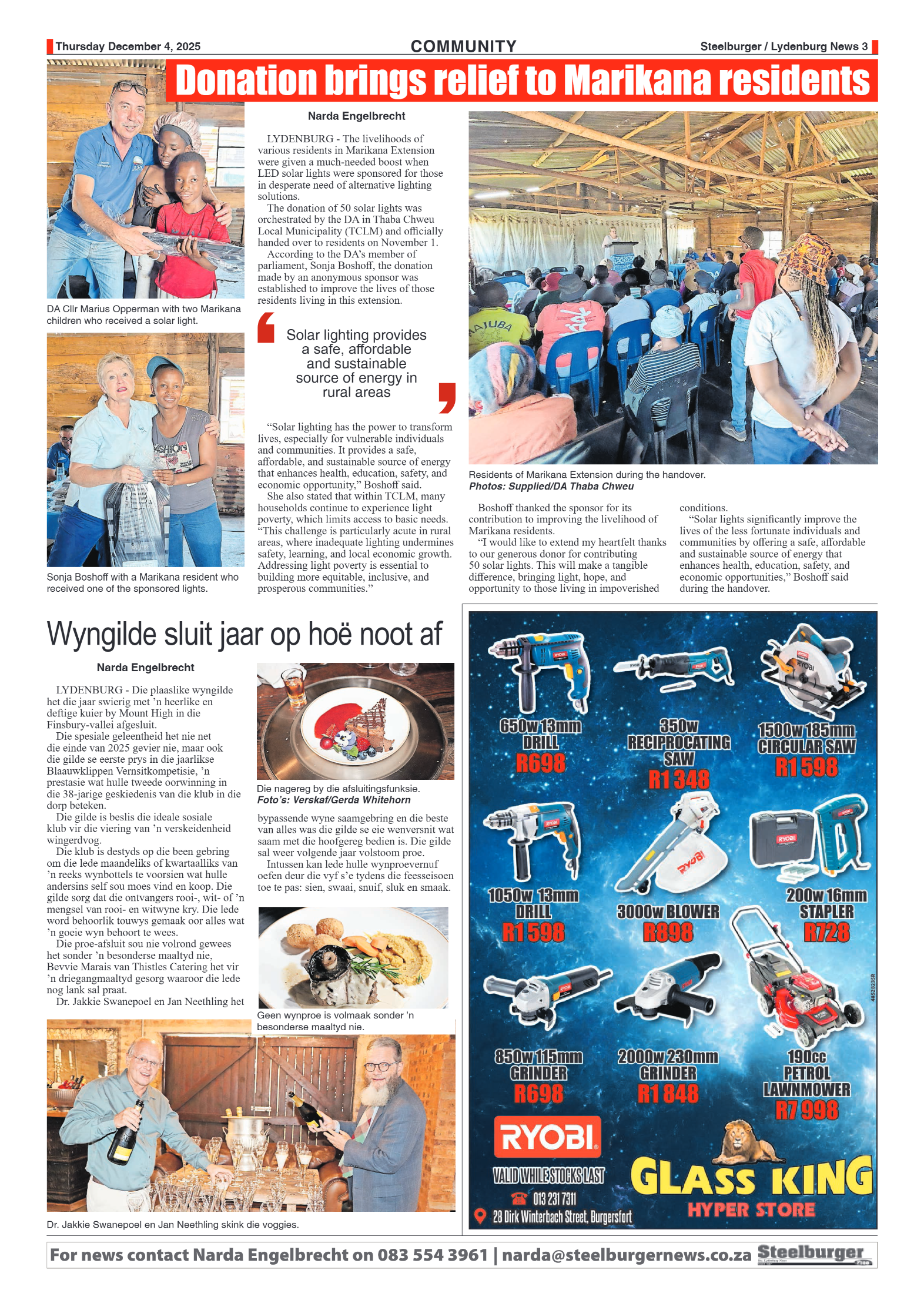 Steelburger News 4 December 2025 page 3