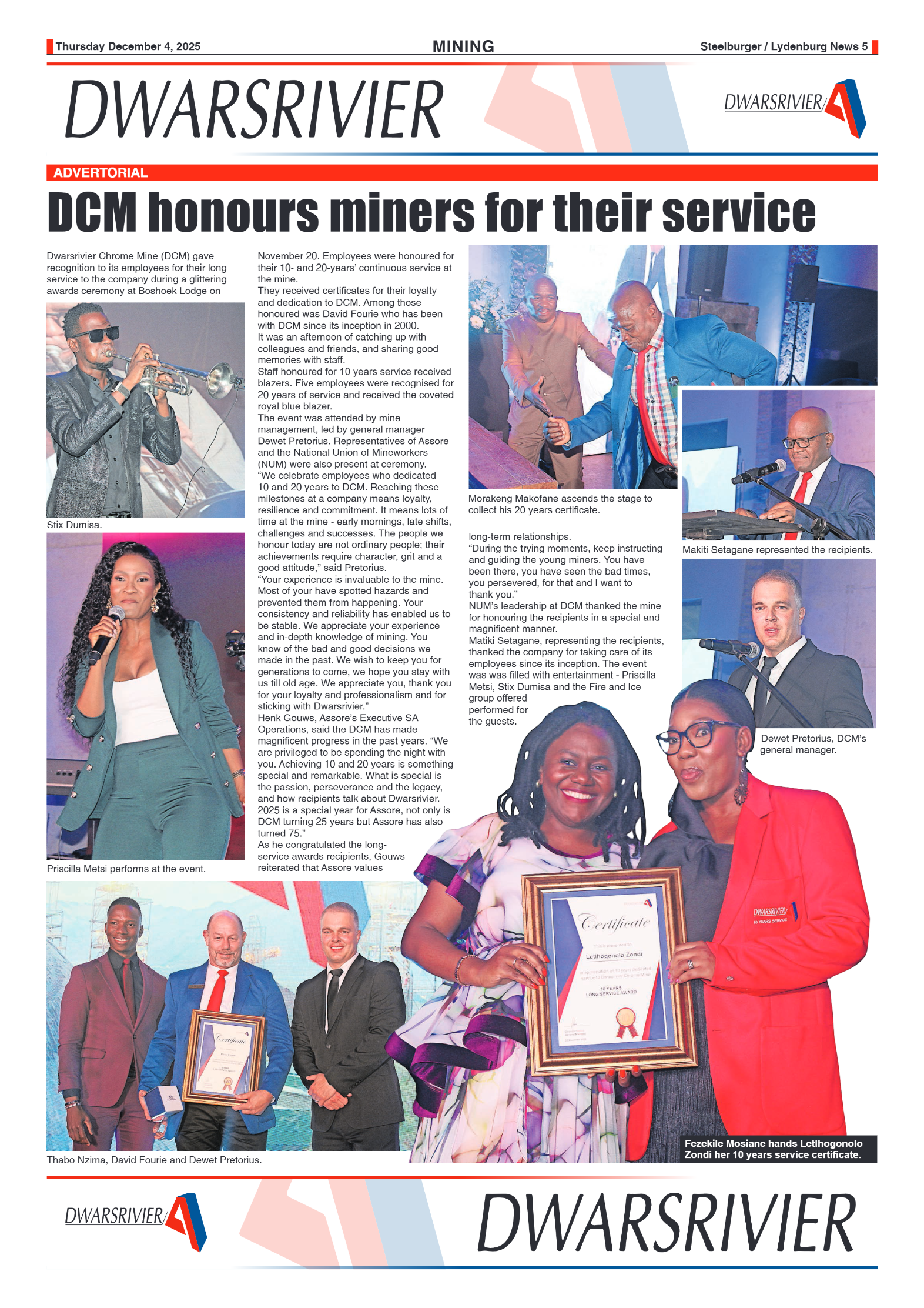 Steelburger News 4 December 2025 page 5