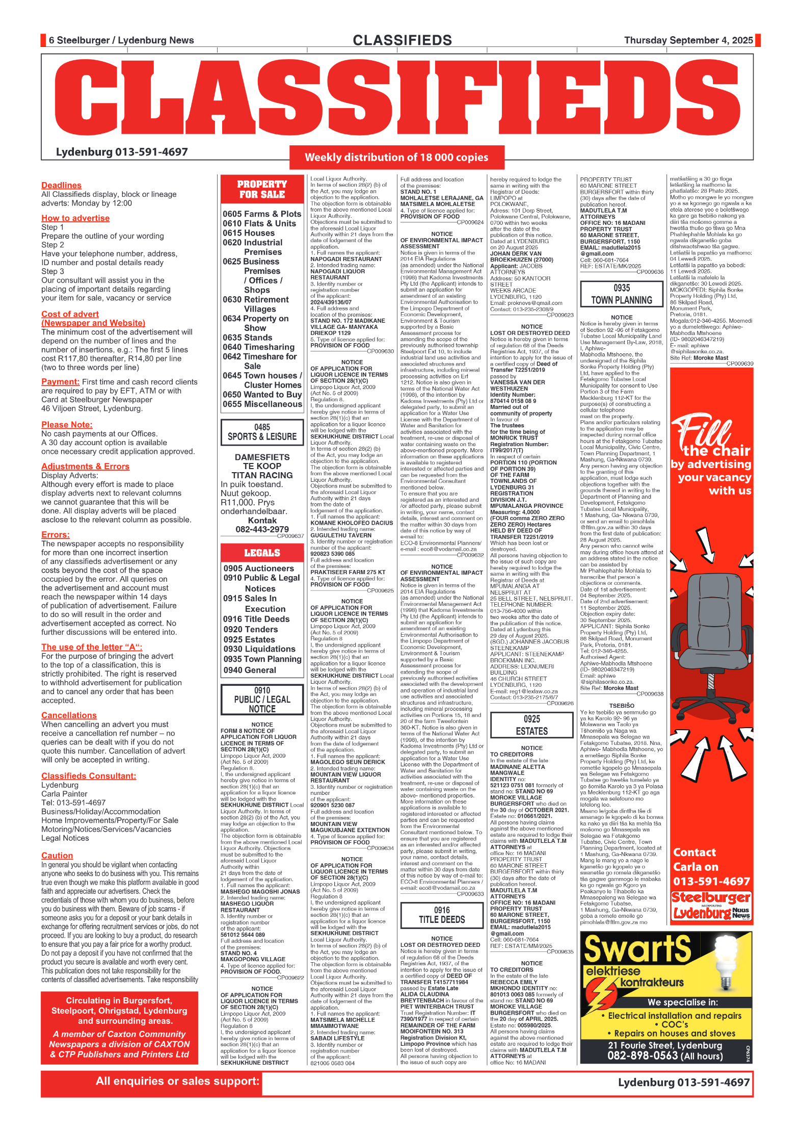 Steelburger News 04 September 2025 page 6