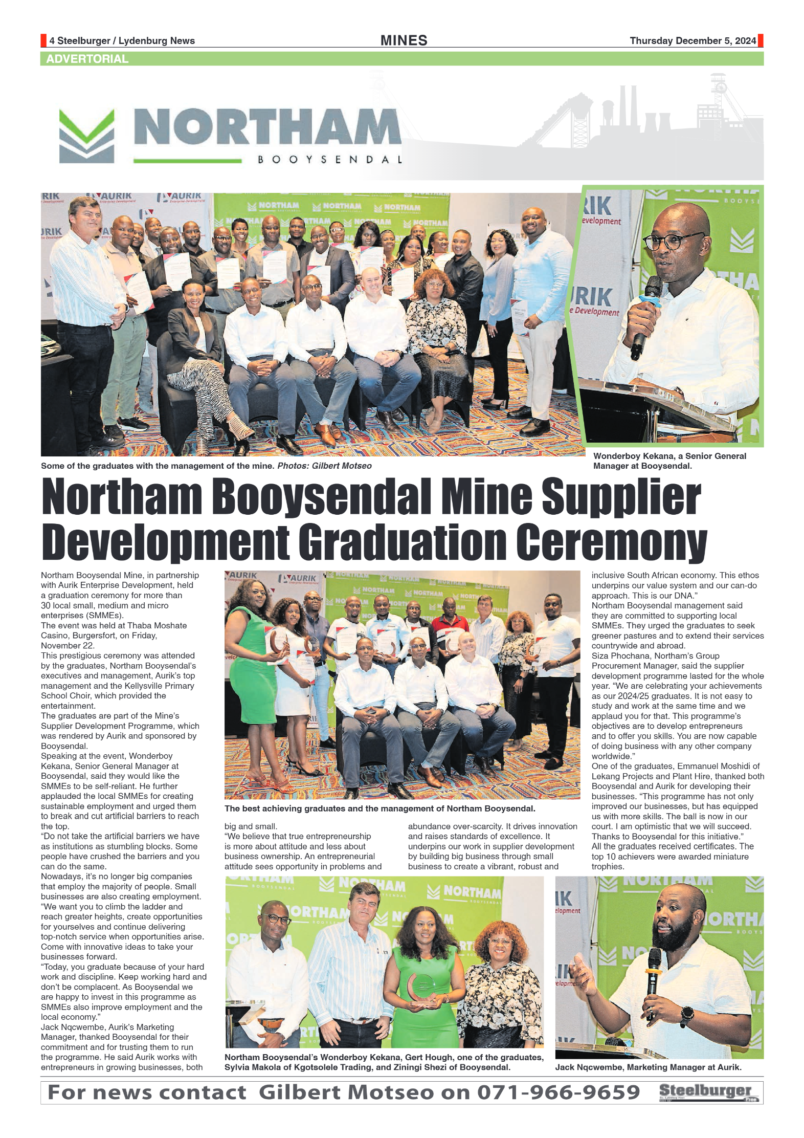 Steelburger News 5 December 2024 page 4