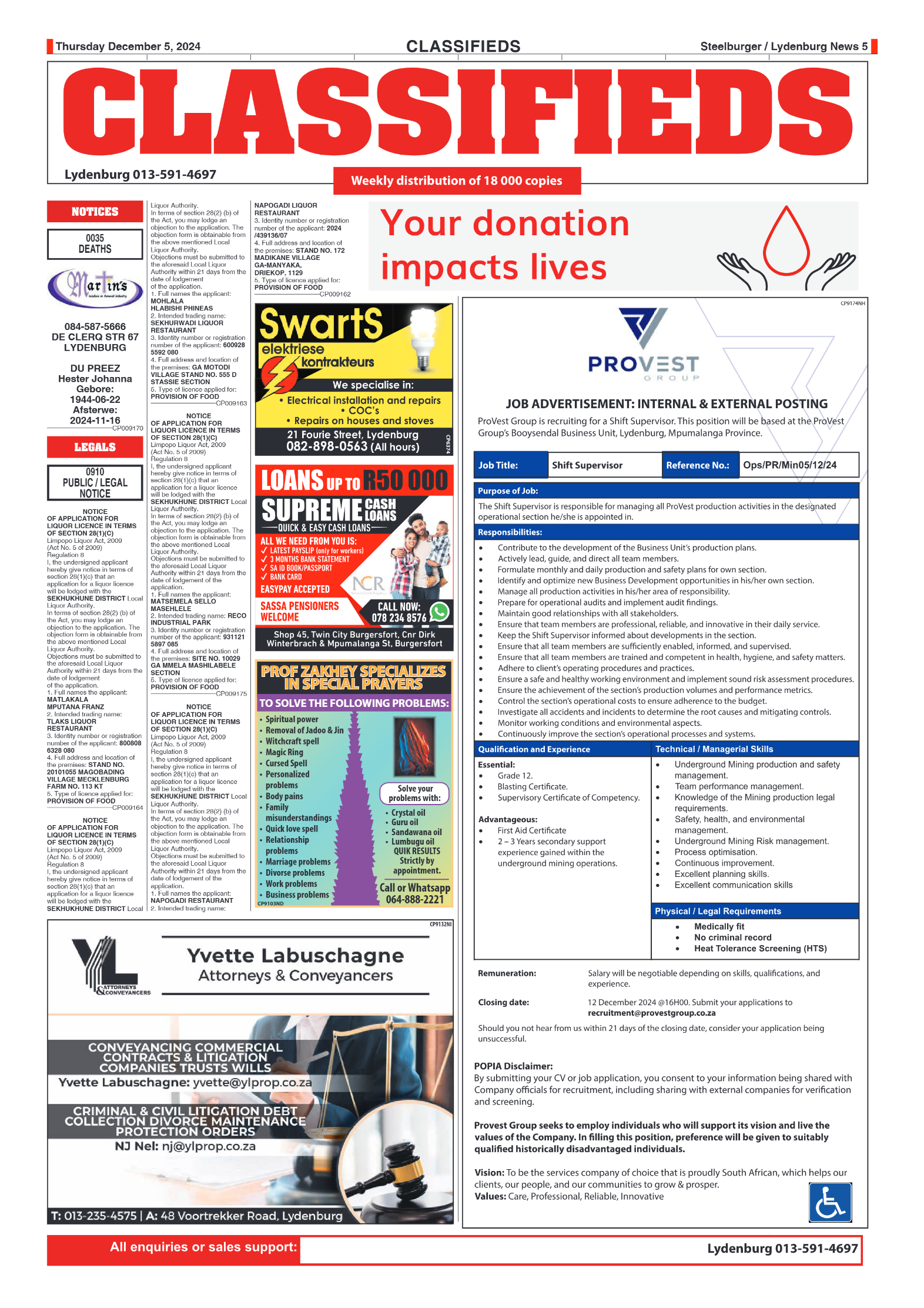 Steelburger News 5 December 2024 page 5