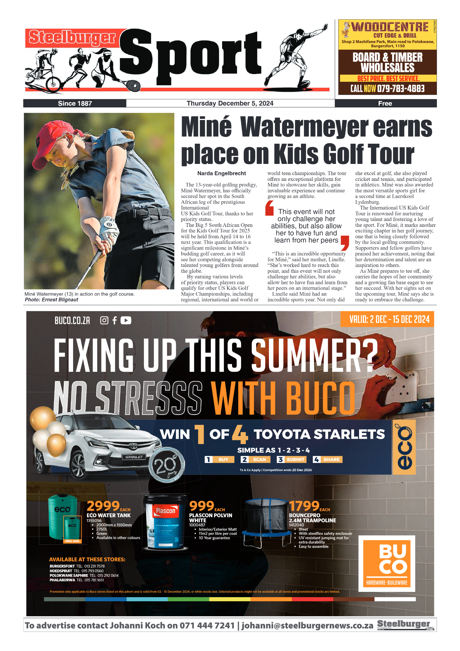 Steelburger News 5 December 2024 page 8