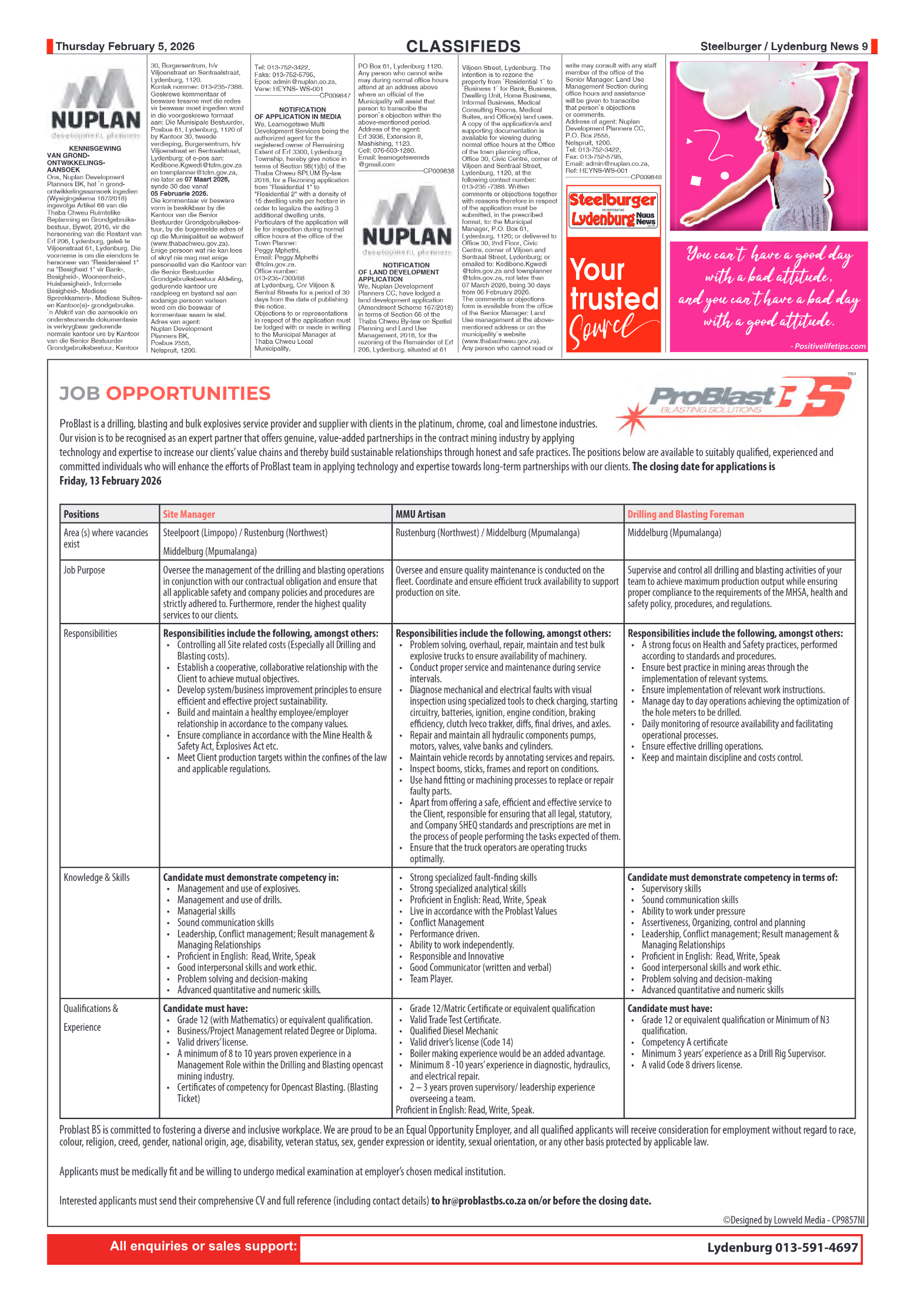 Steelburger News 05 February 2026 page 9