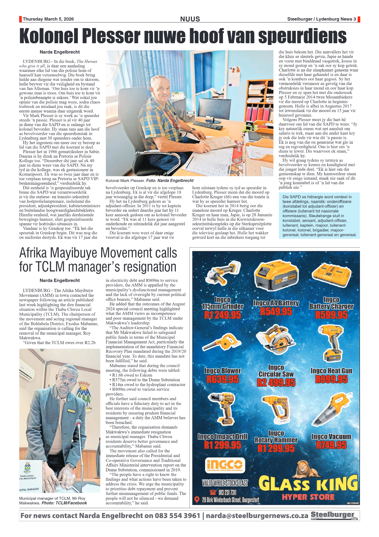 Steelburger News 5 March 2026 page 3