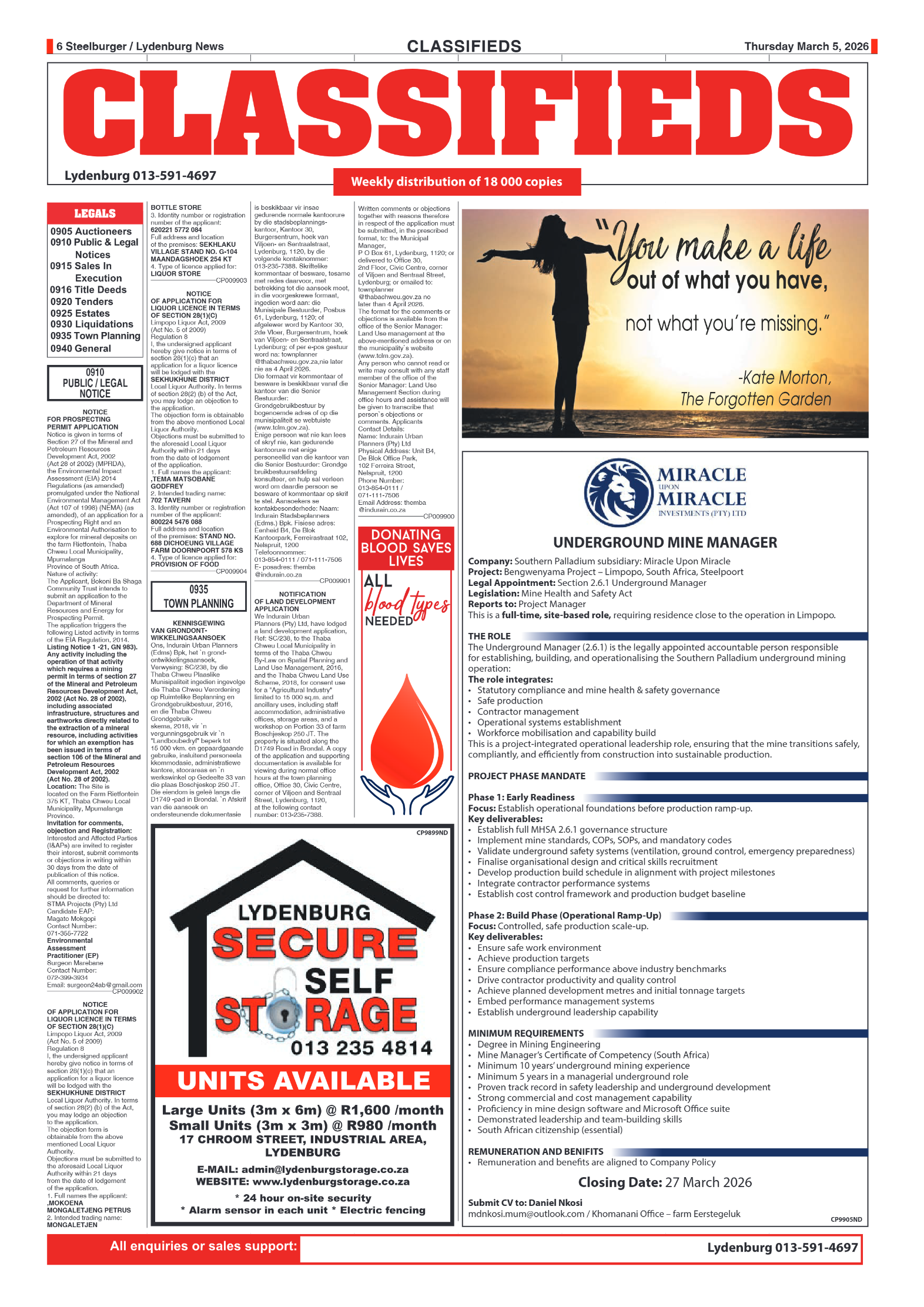 Steelburger News 5 March 2026 page 6