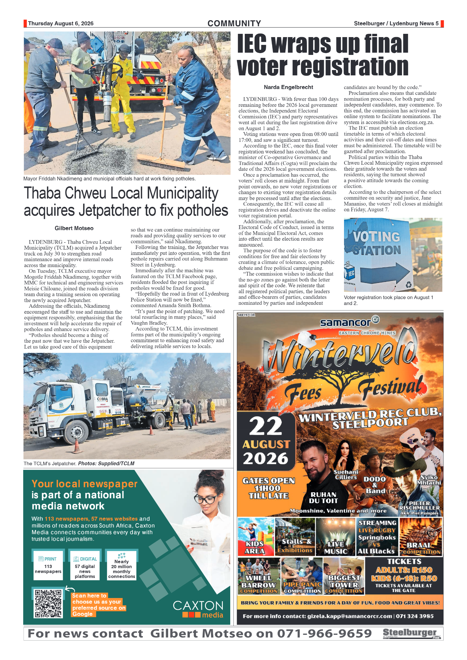 Steelburger News 06 August 2026 page 5