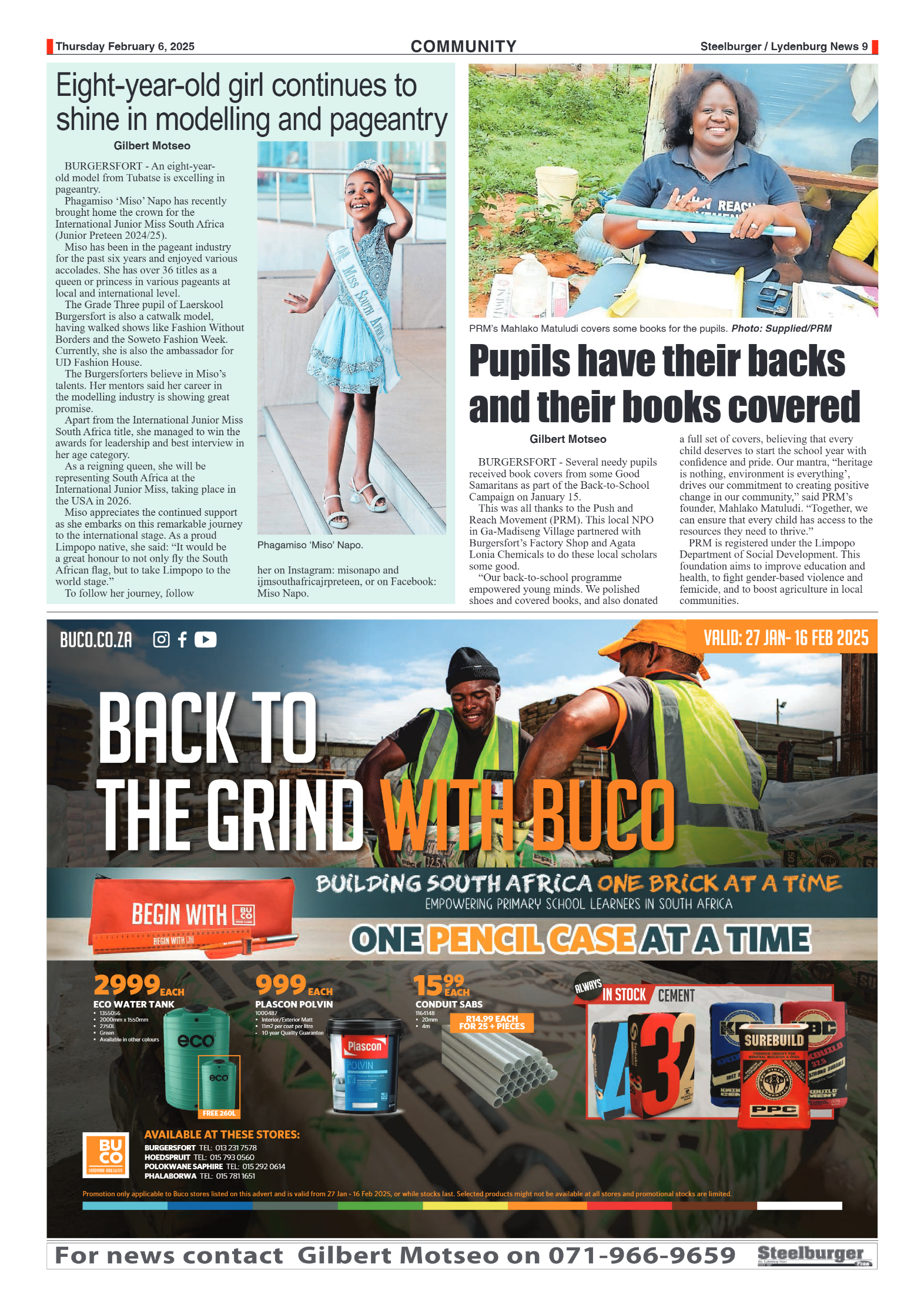 Steelburger News 06 February 2024 page 9