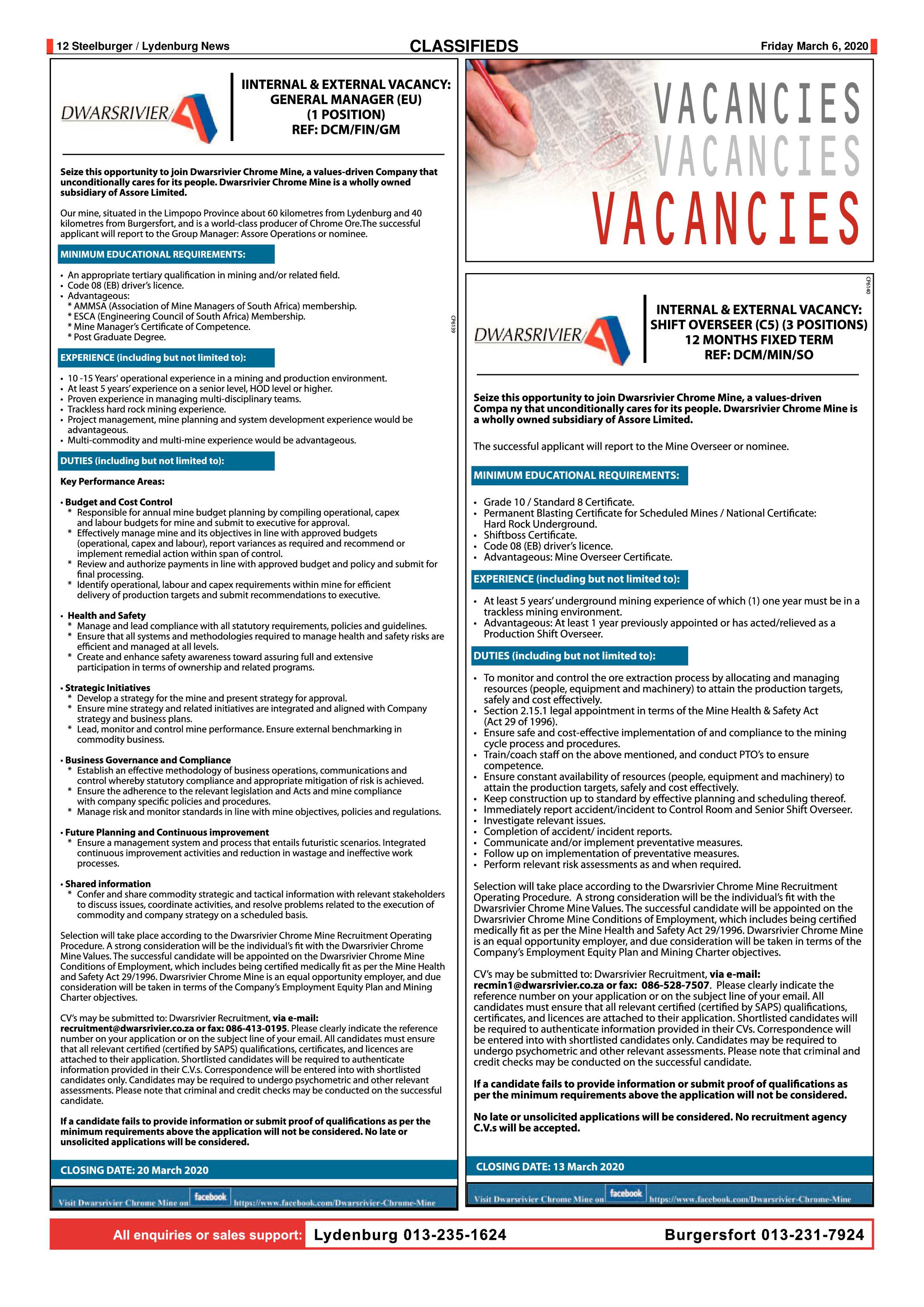 Steelburger News 06 March 2020 page 12