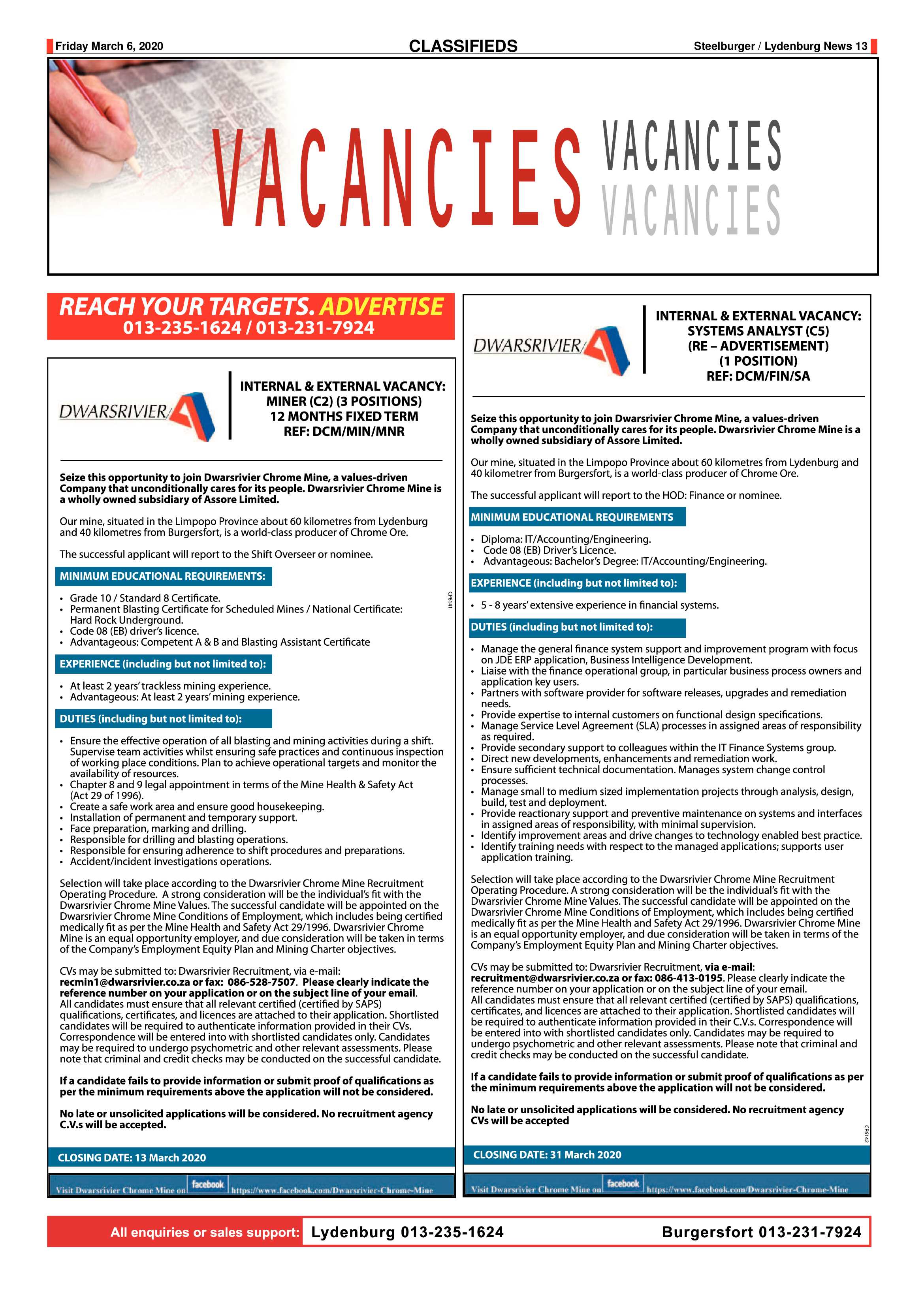 Steelburger News 06 March 2020 page 13