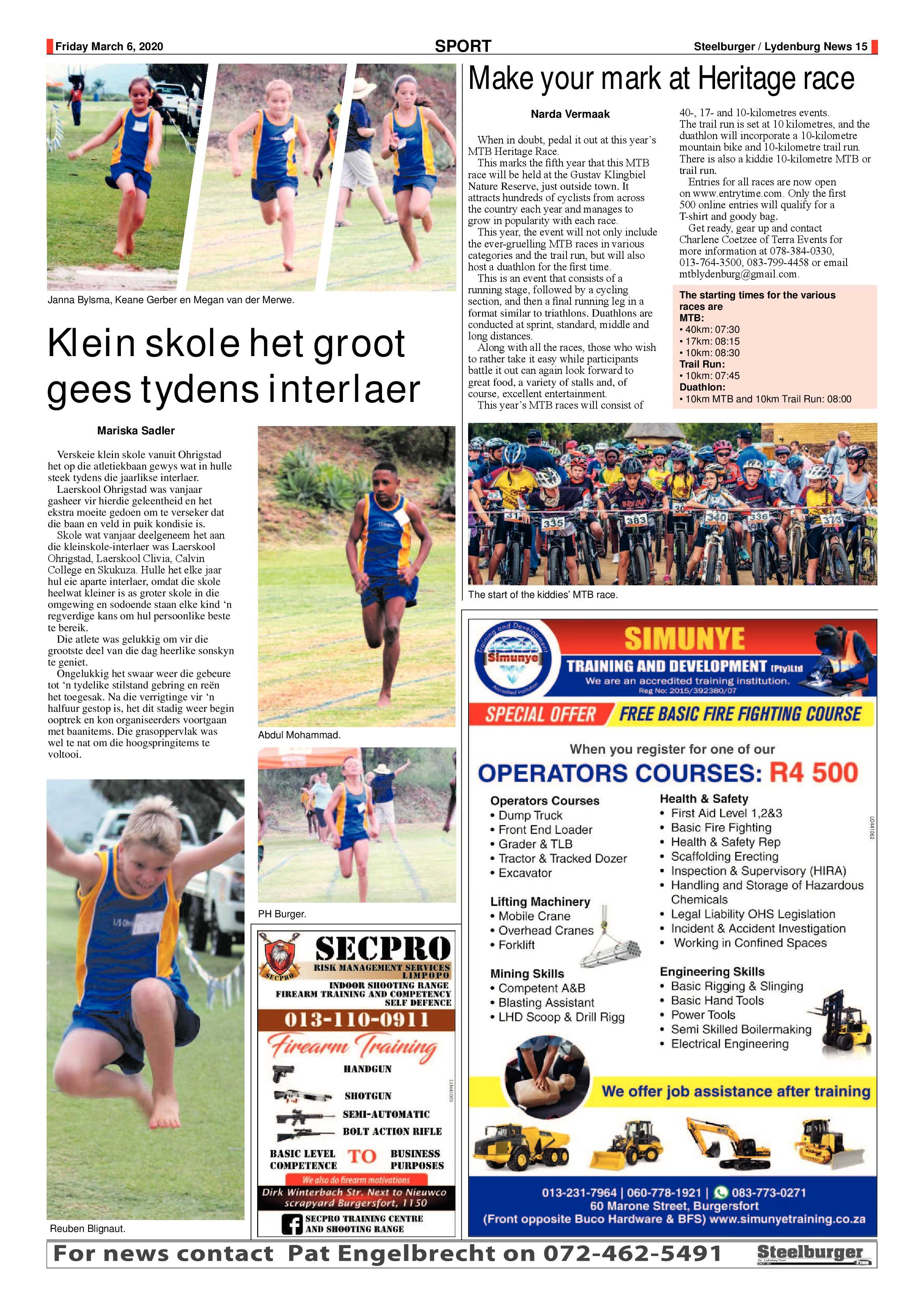 Steelburger News 06 March 2020 page 15