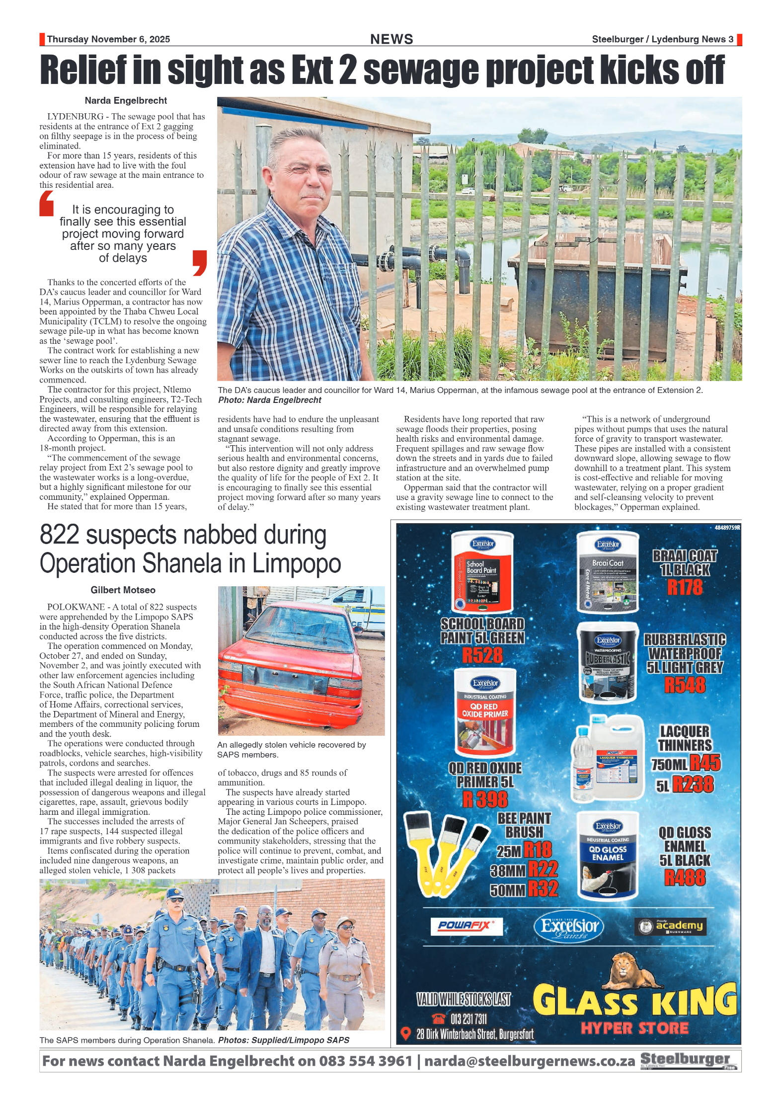 Steelburger News 06 November 2025 page 3