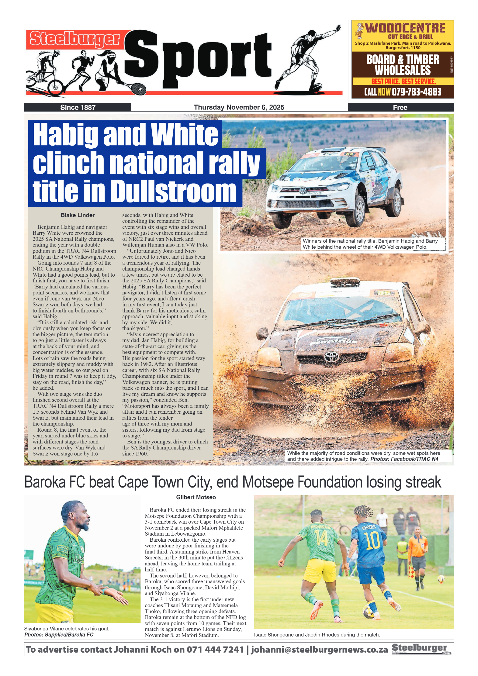 Steelburger News 06 November 2025 page 8