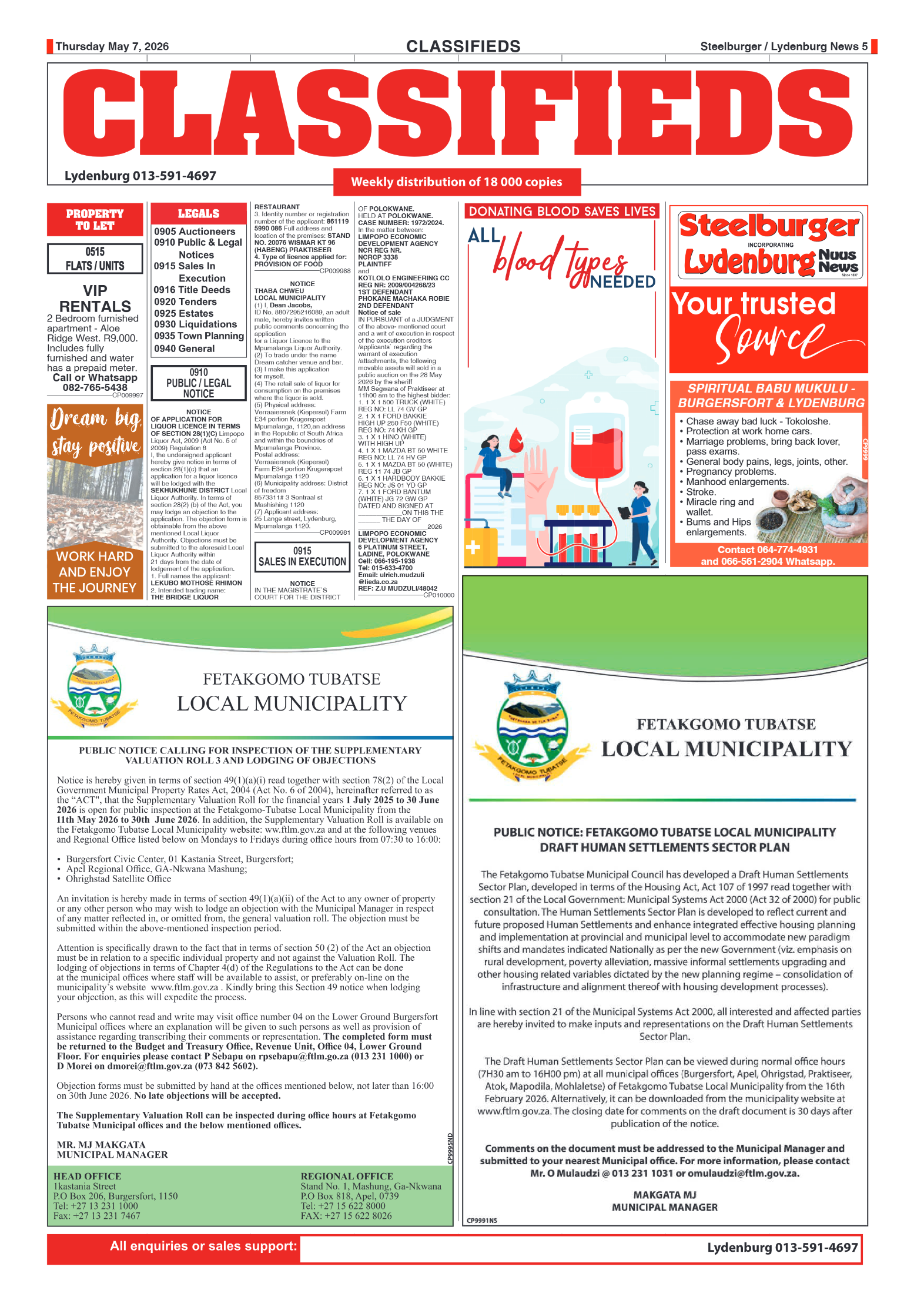 Steelburger News 7 May 2026 page 5