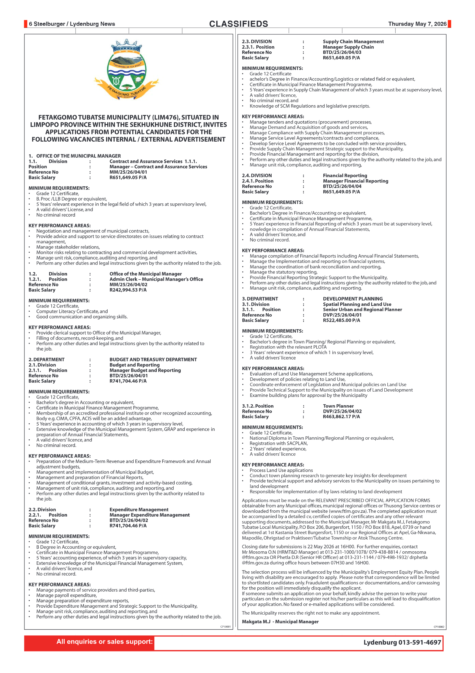 Steelburger News 7 May 2026 page 6