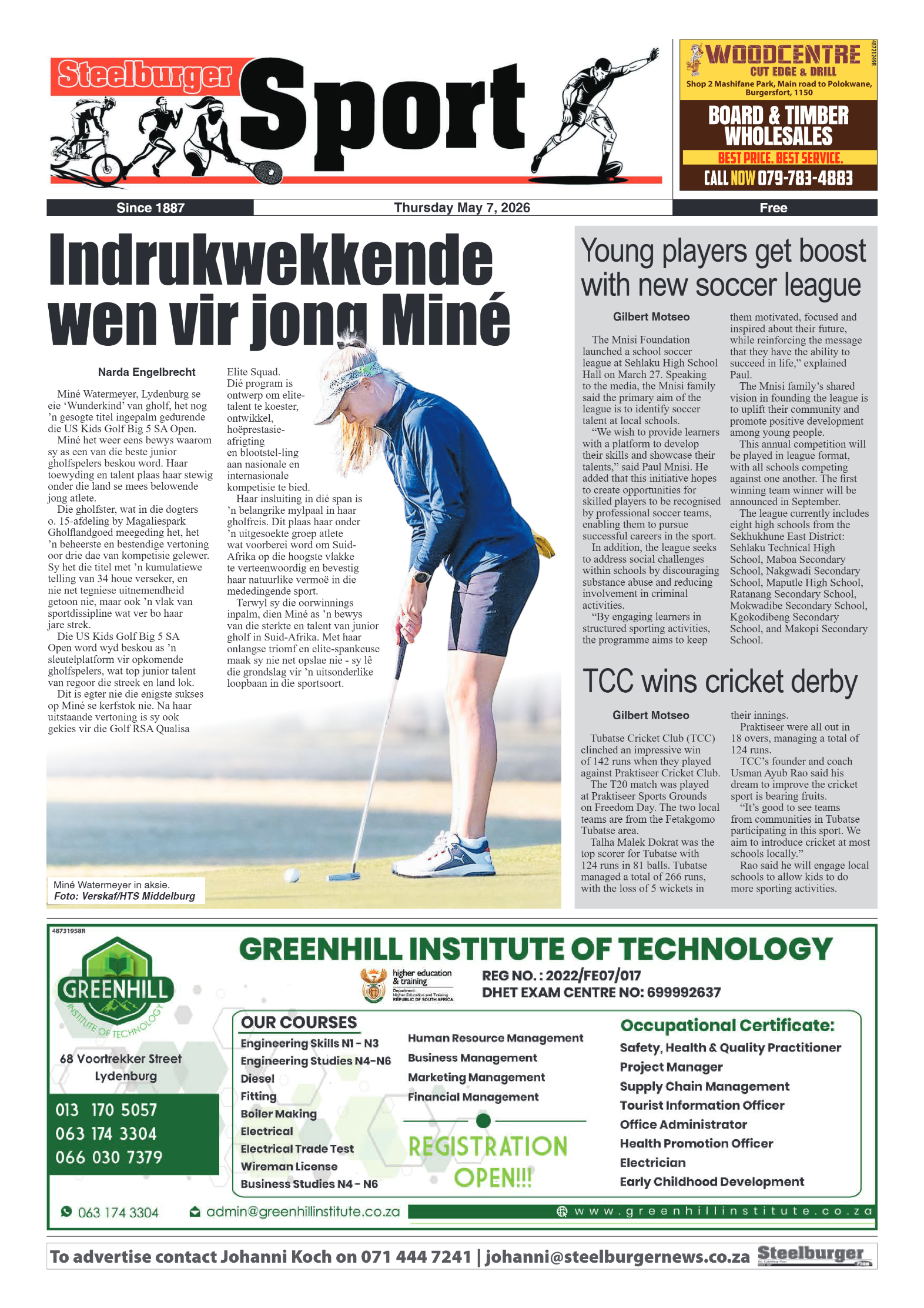 Steelburger News 7 May 2026 page 8