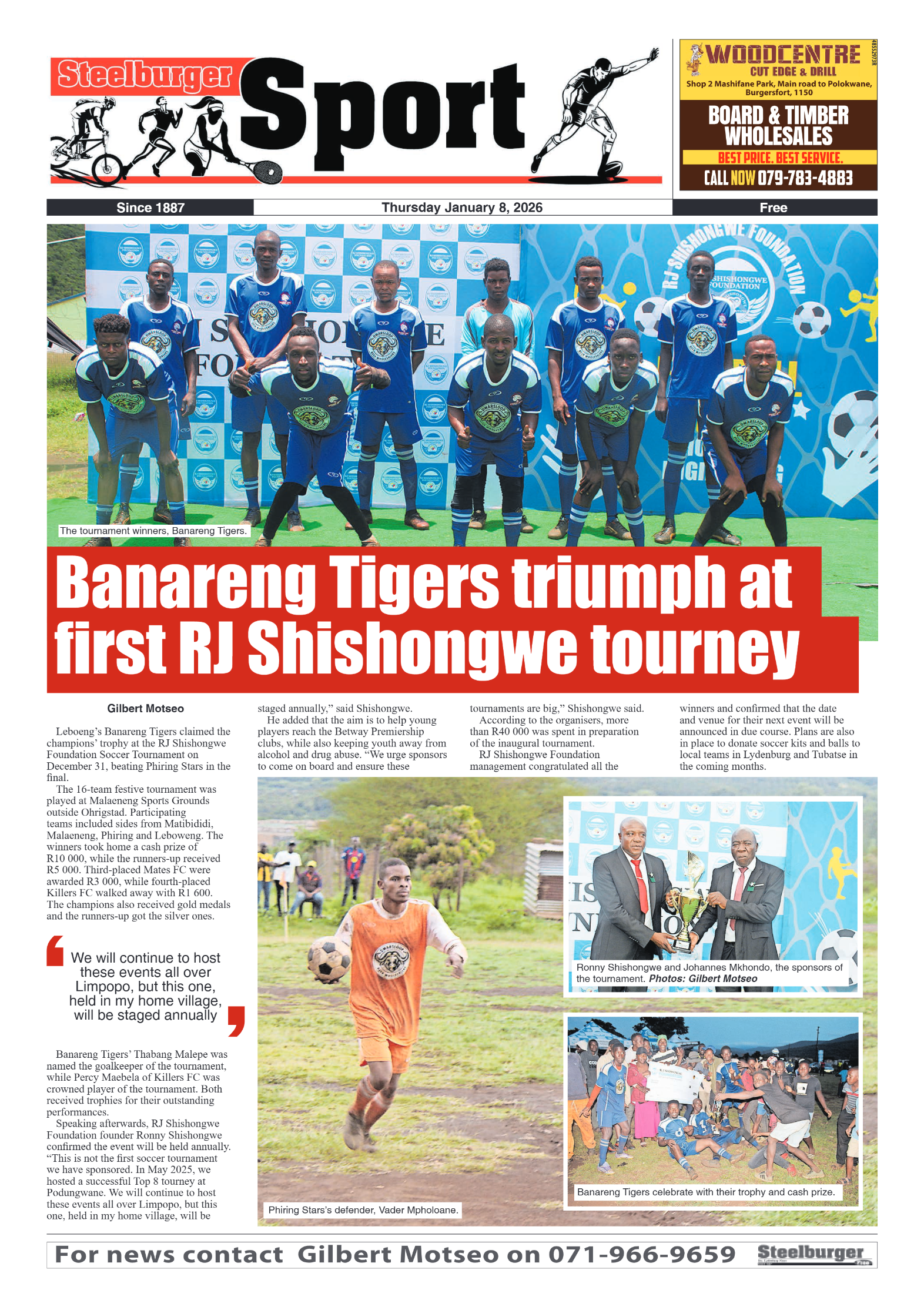 Steelburger News 08 January 2026 page 8