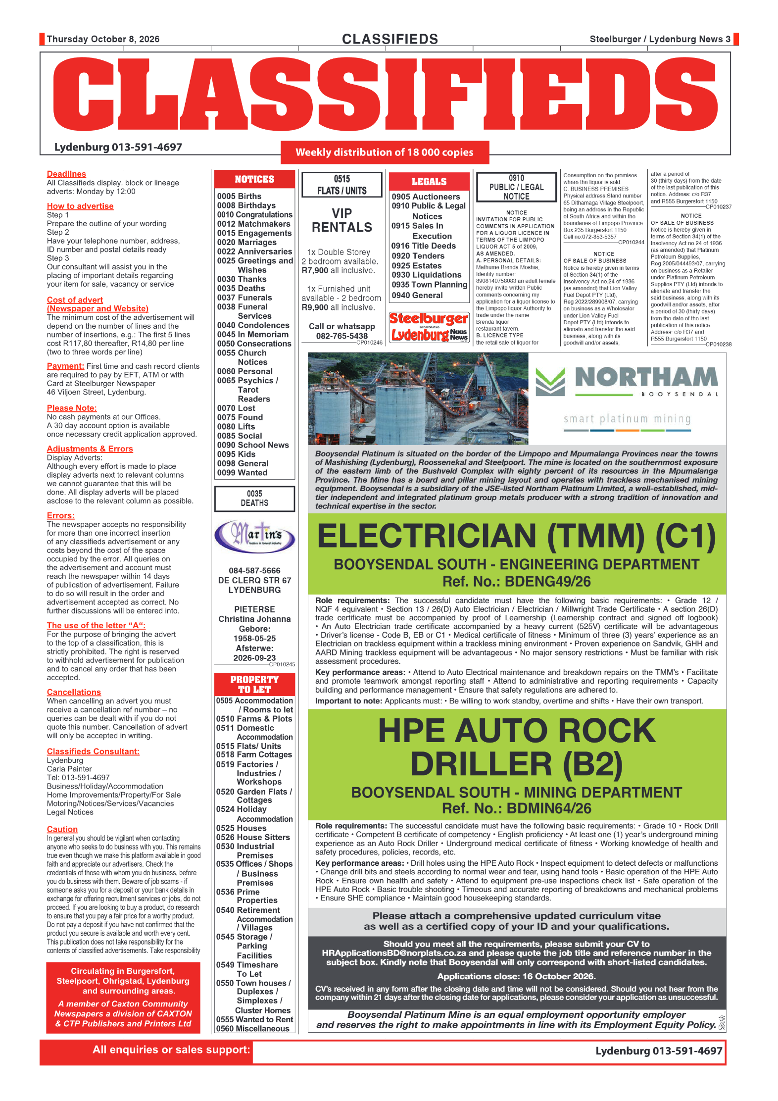 Steelburger News 08 October 2026 page 3