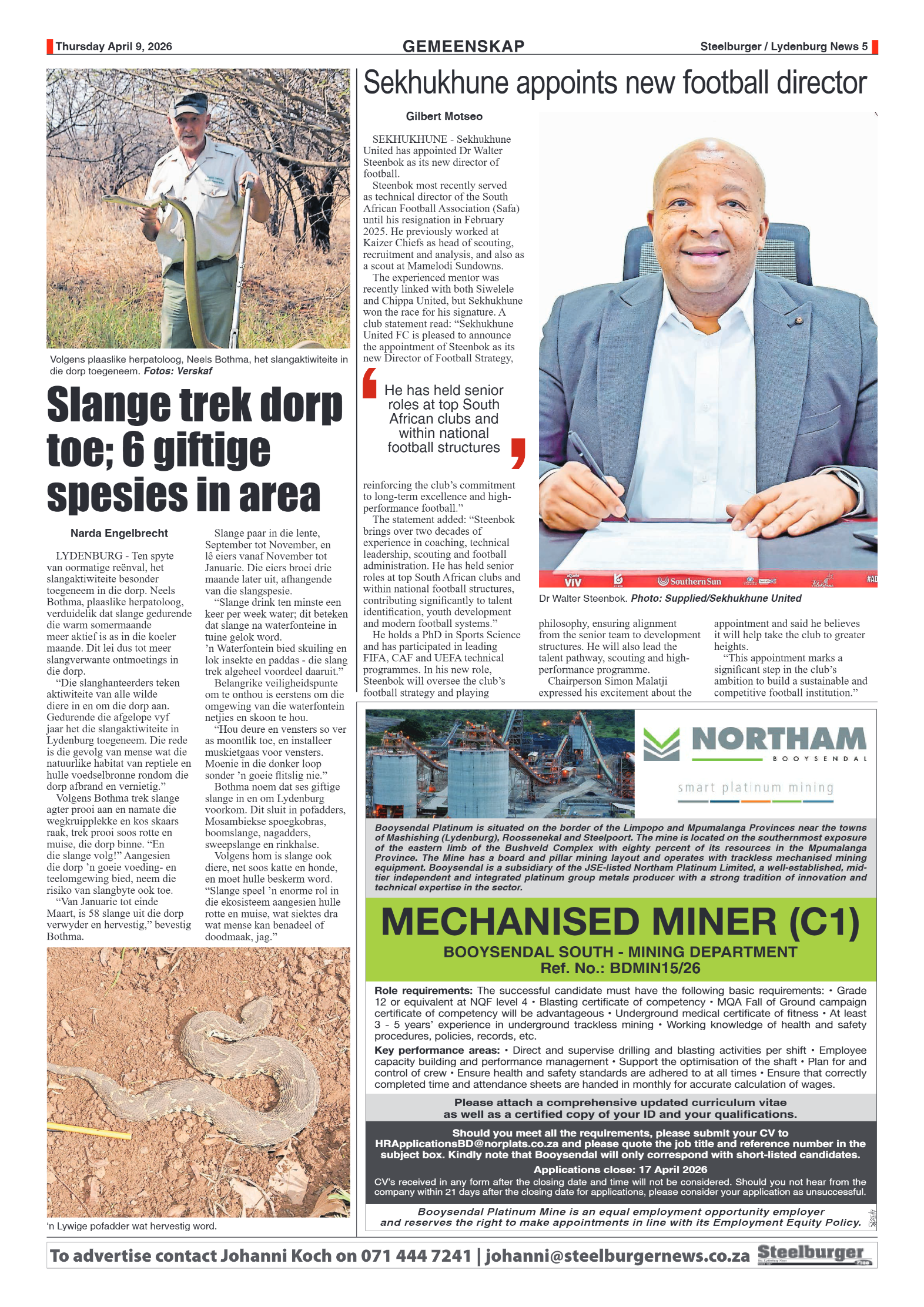 Steelburger News 09 April 2026 page 5