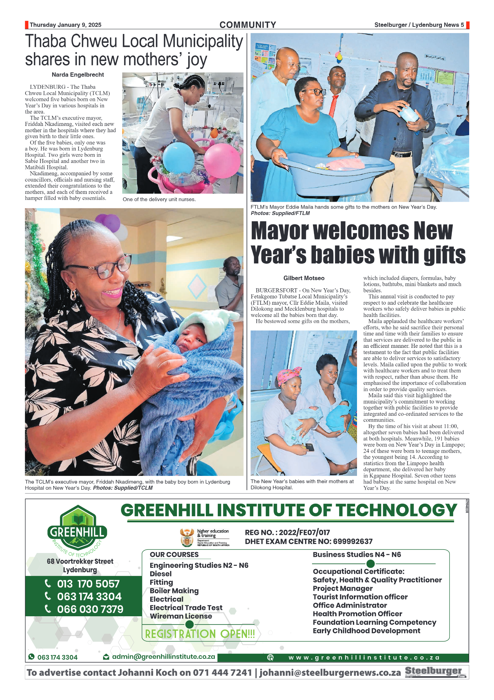 Steelburger News 09 January 2025 page 5