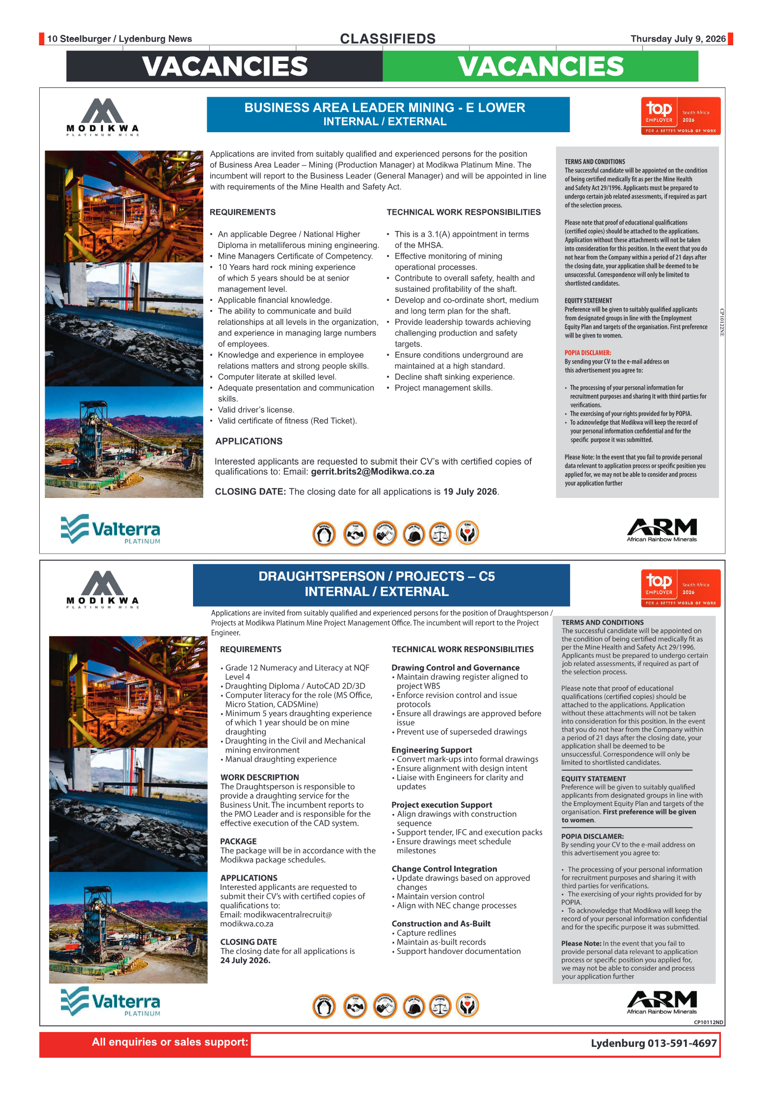 Steelburger News 9 July 2026 page 10