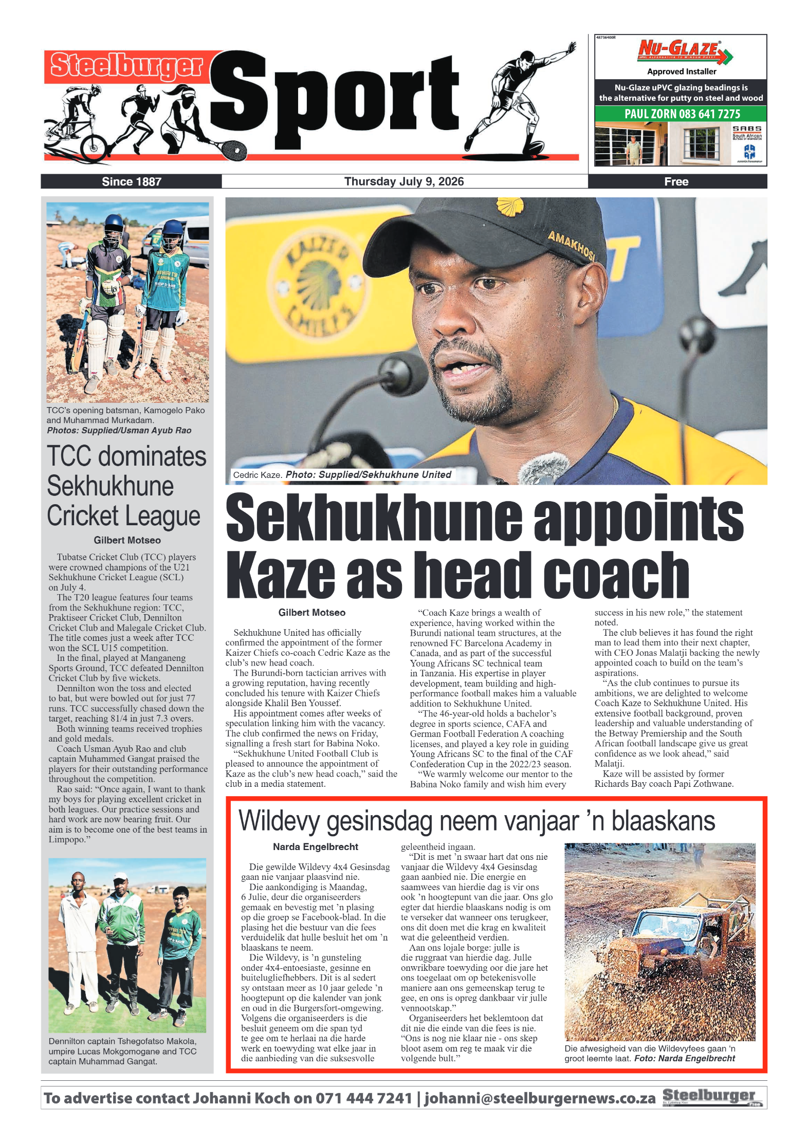 Steelburger News 9 July 2026 page 12