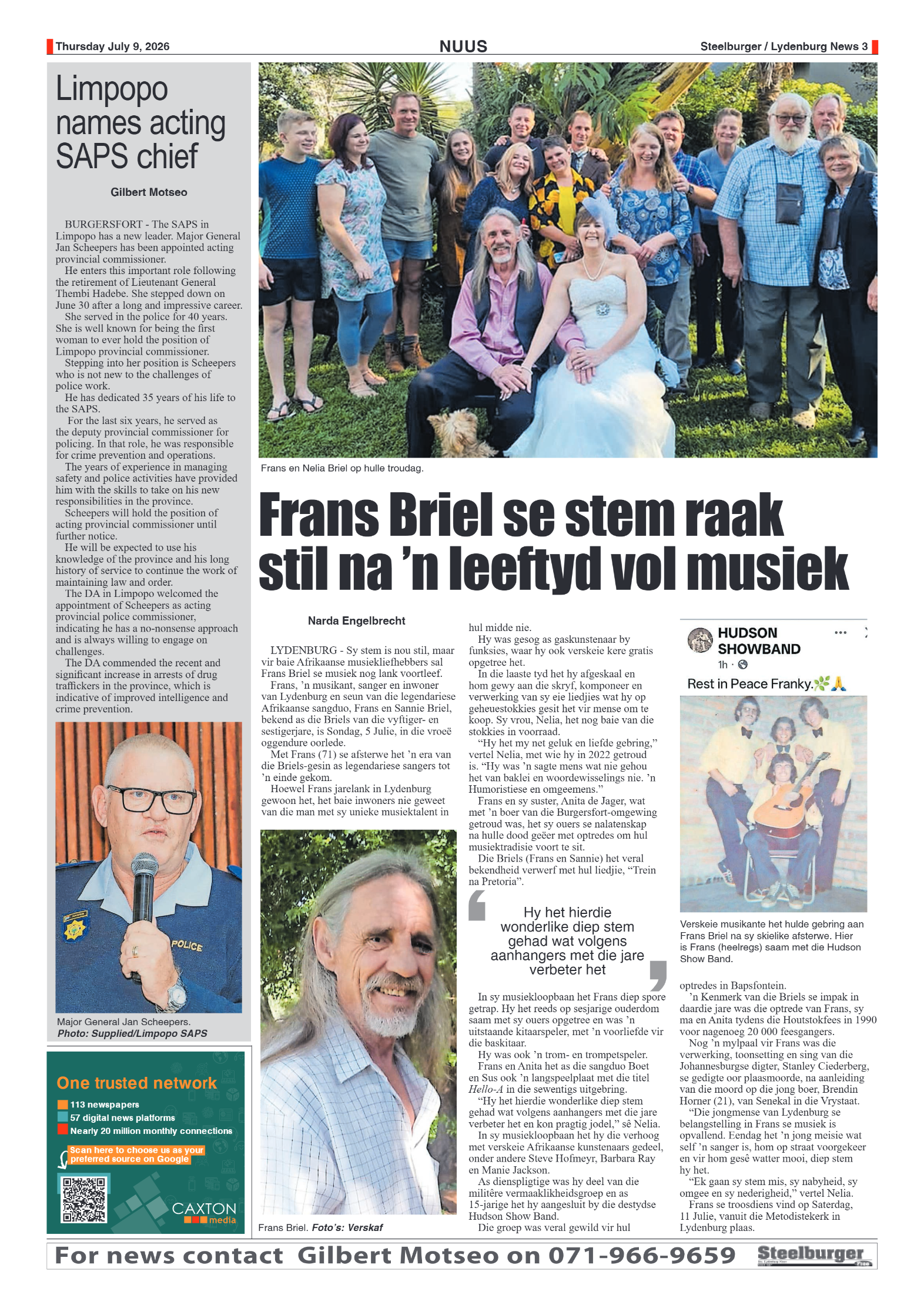 Steelburger News 9 July 2026 page 3