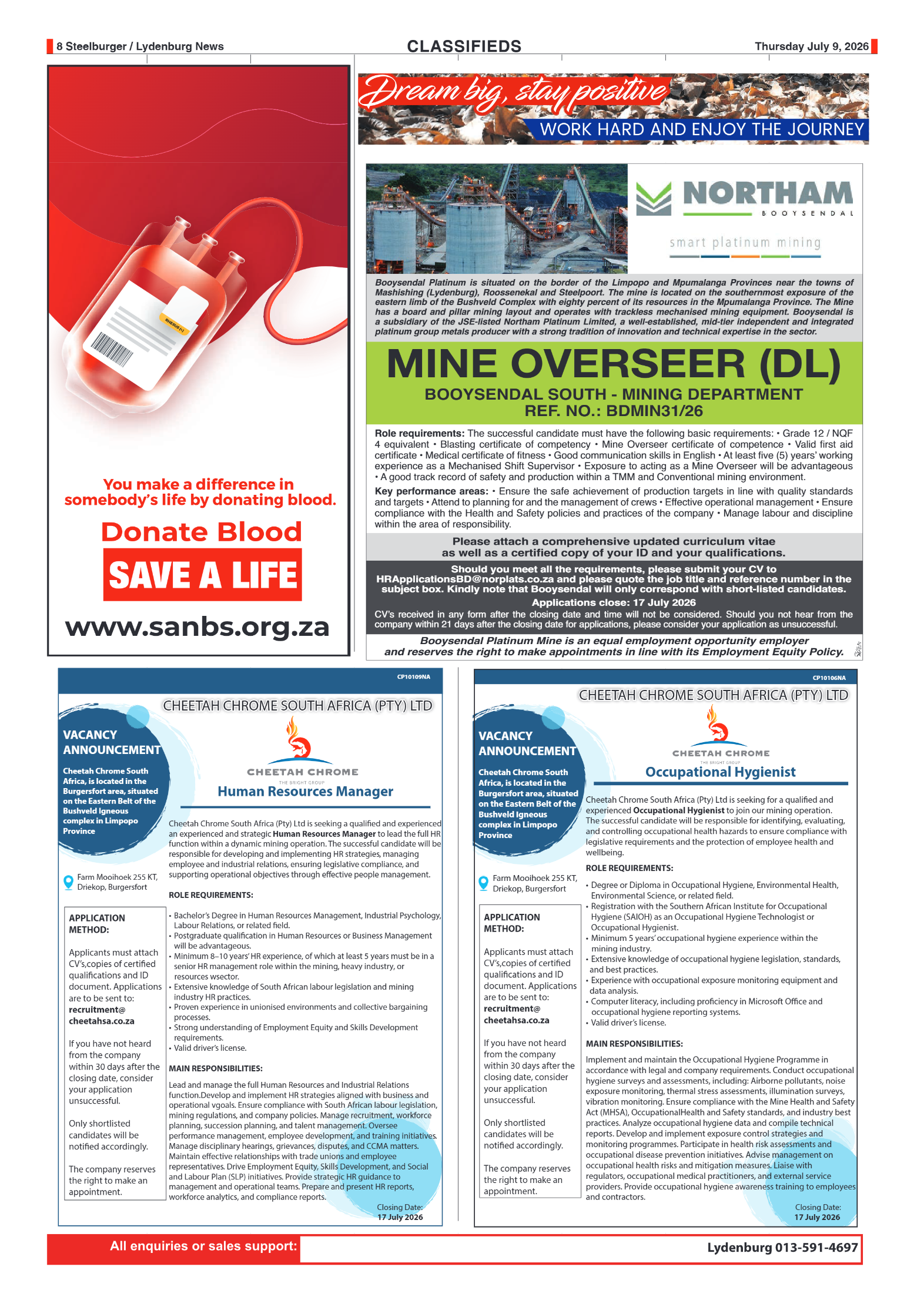 Steelburger News 9 July 2026 page 8