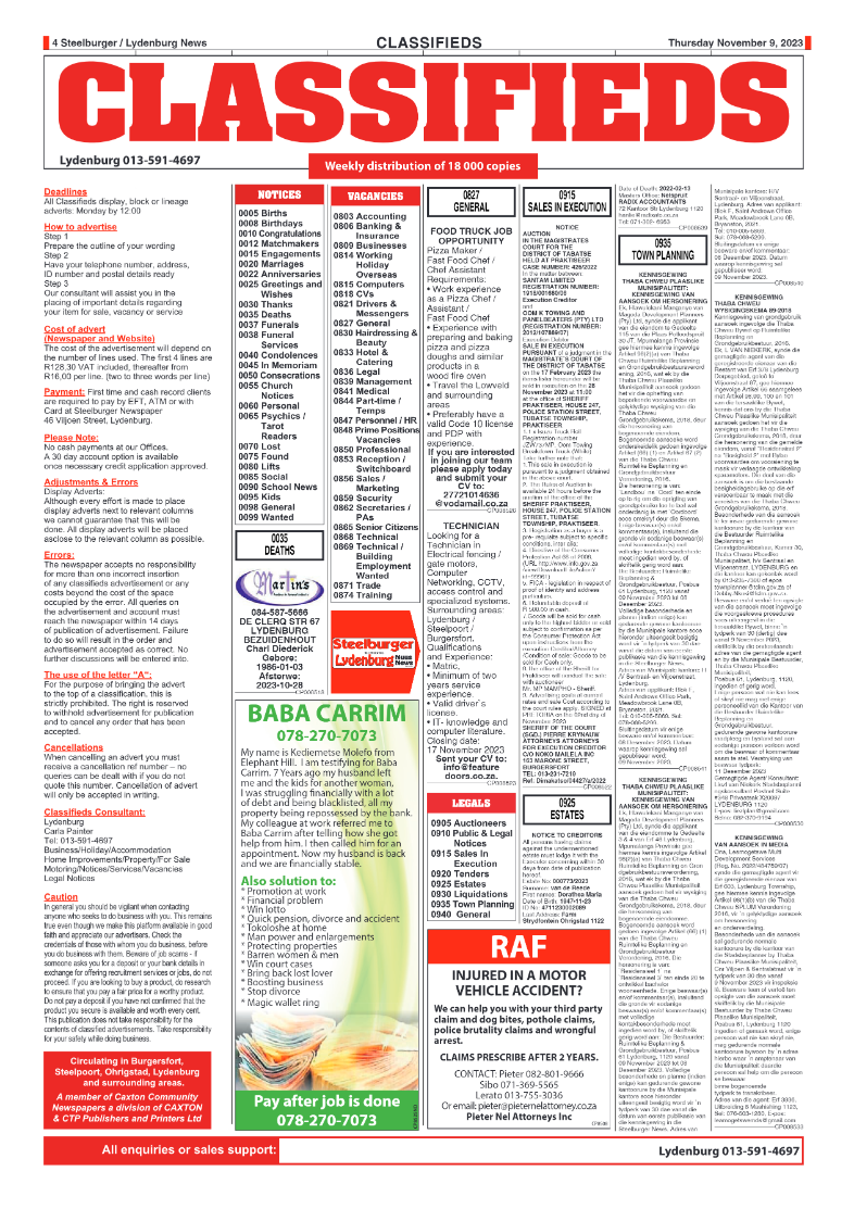 Steelburger News 09 November 2023 page 4