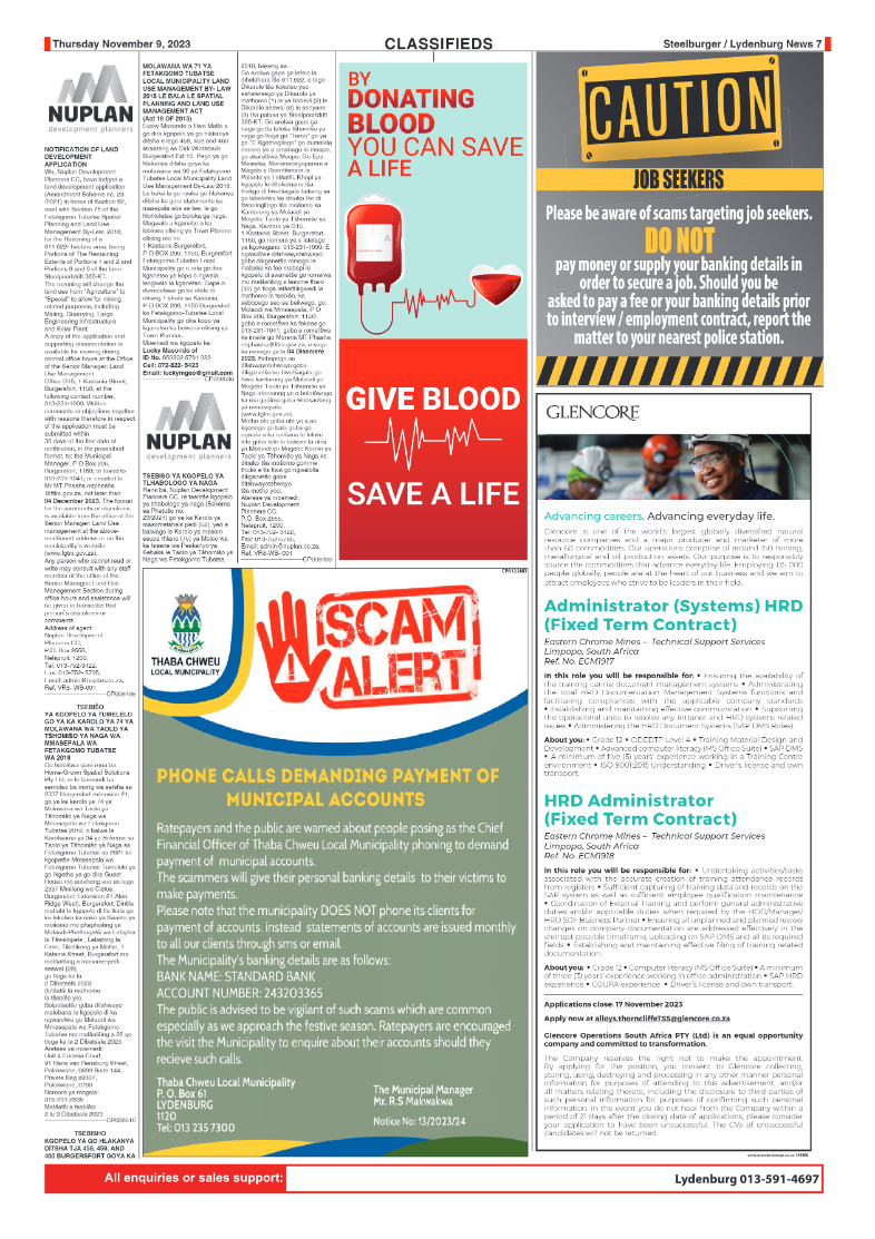 Steelburger News 09 November 2023 page 7