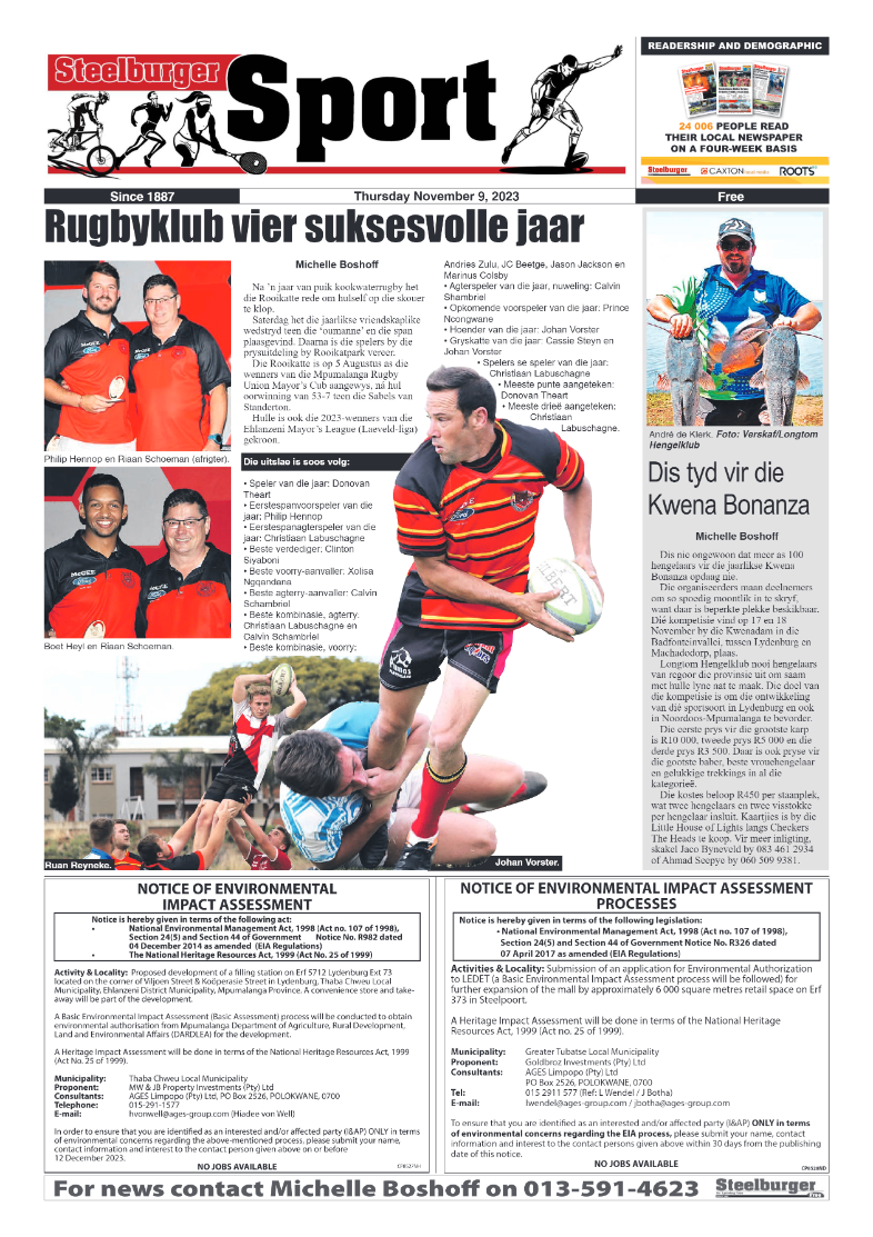 Steelburger News 09 November 2023 page 8