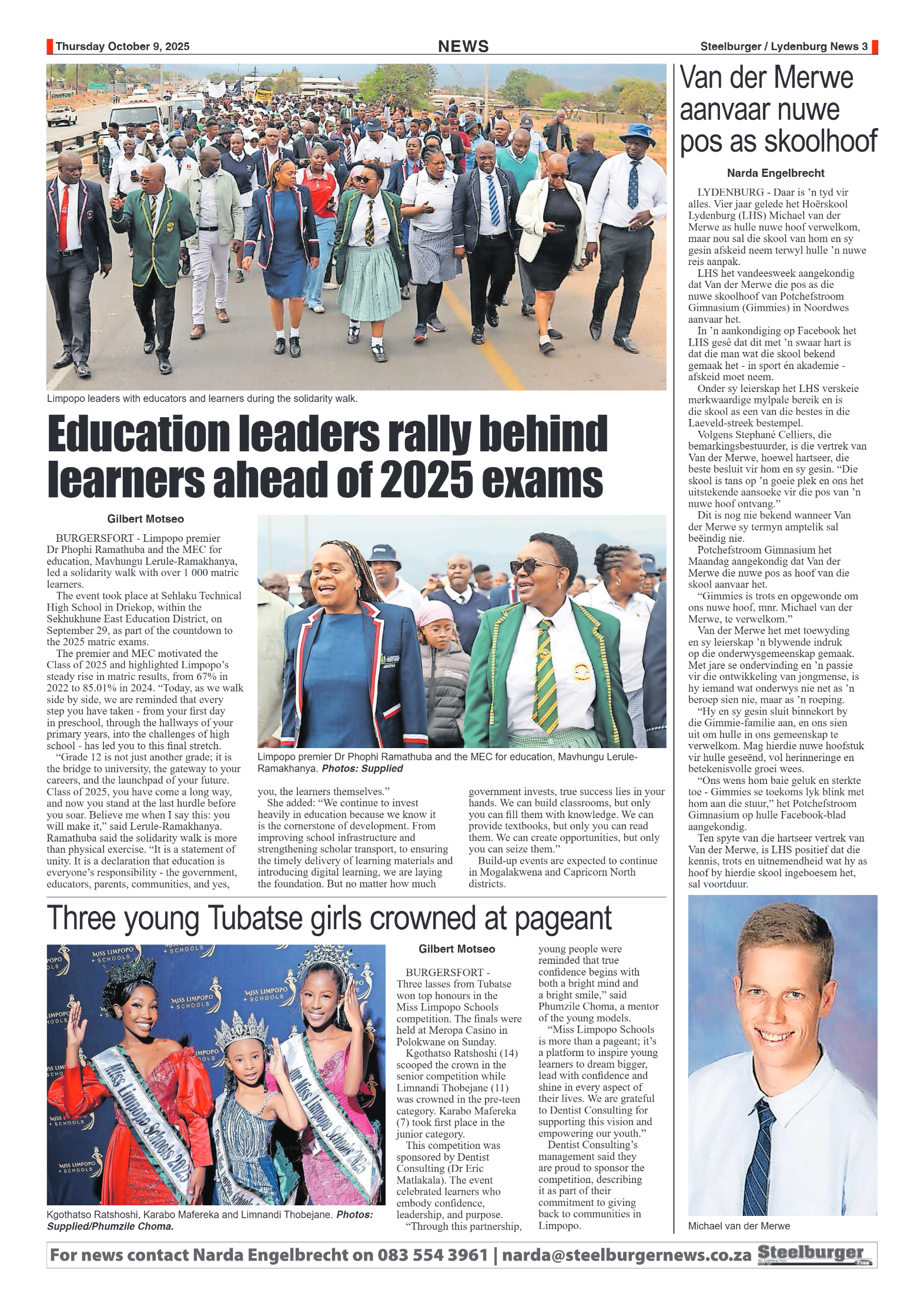 Steelburger News 09 October 2025 page 3