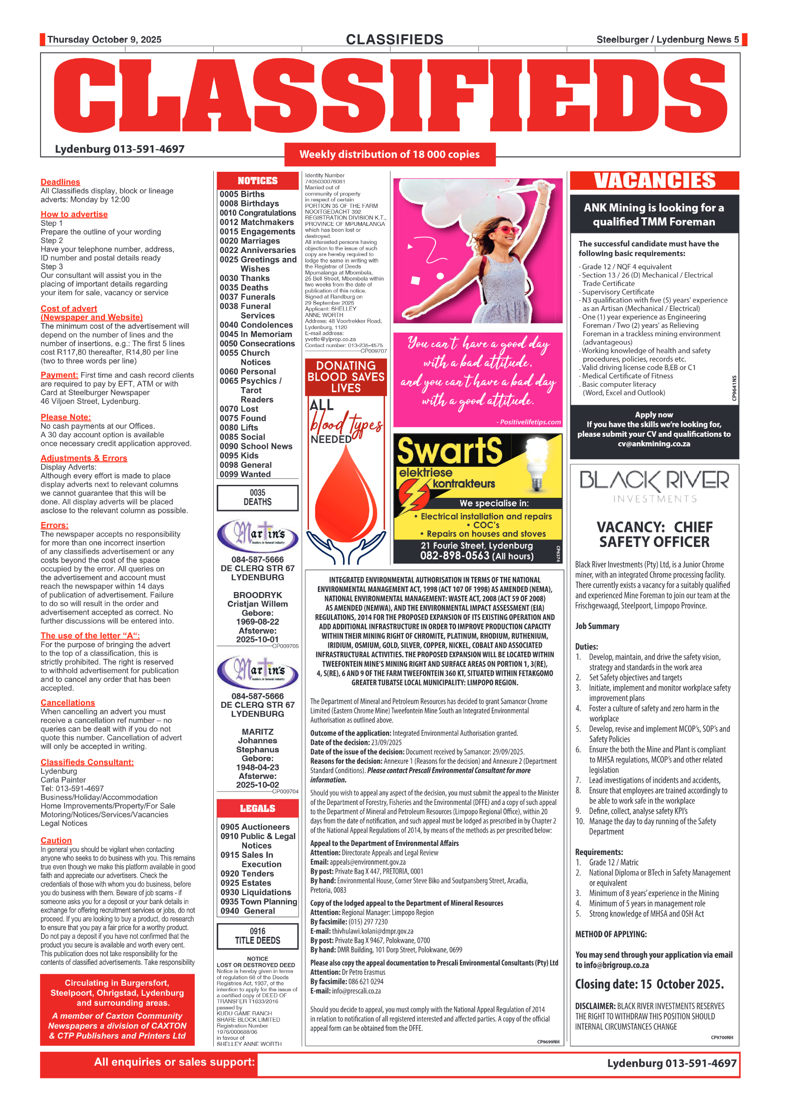 Steelburger News 09 October 2025 page 5