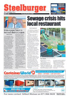 Steelburger News 09 October 2025