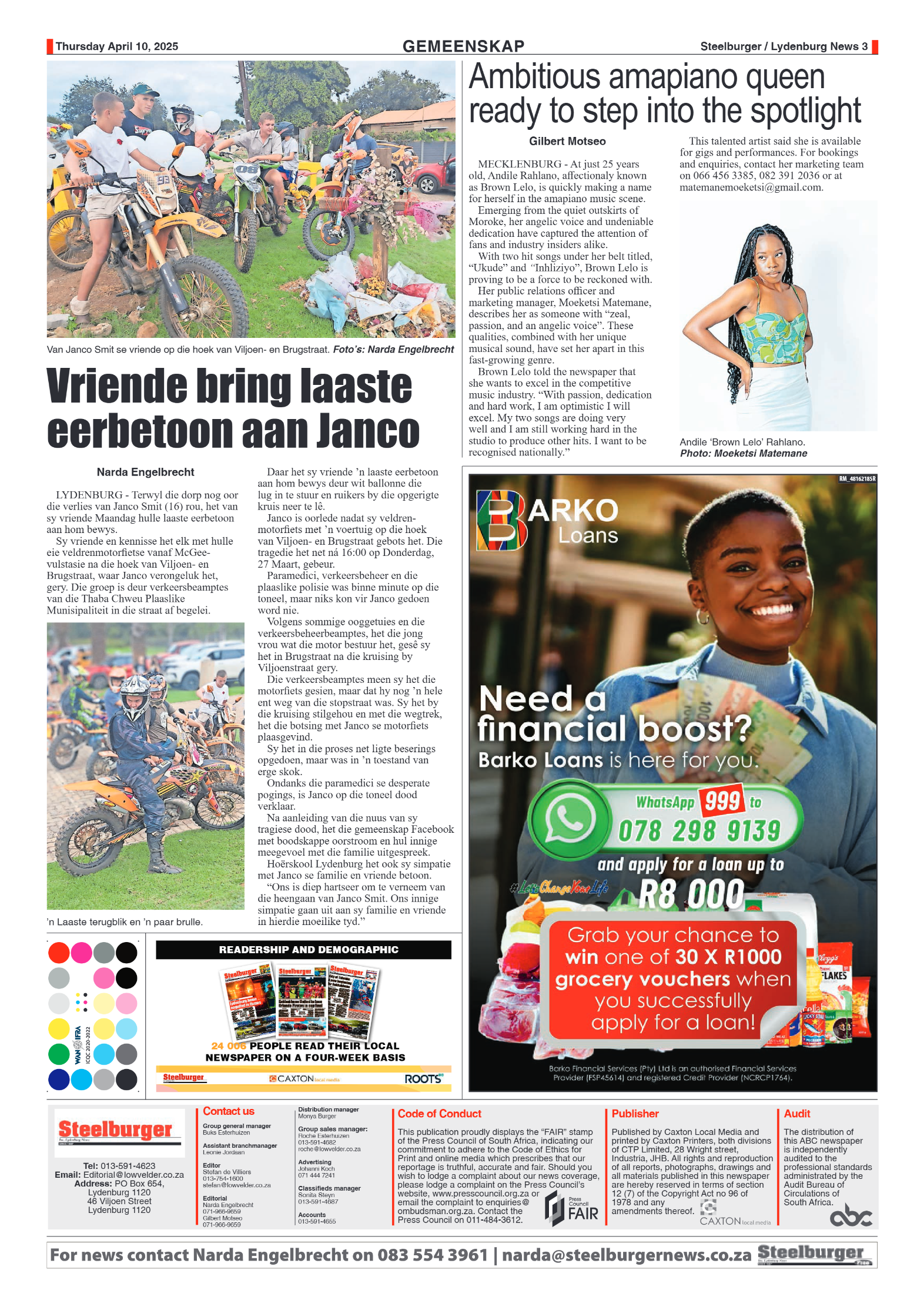 Steelburger News 09 April 2025 page 3