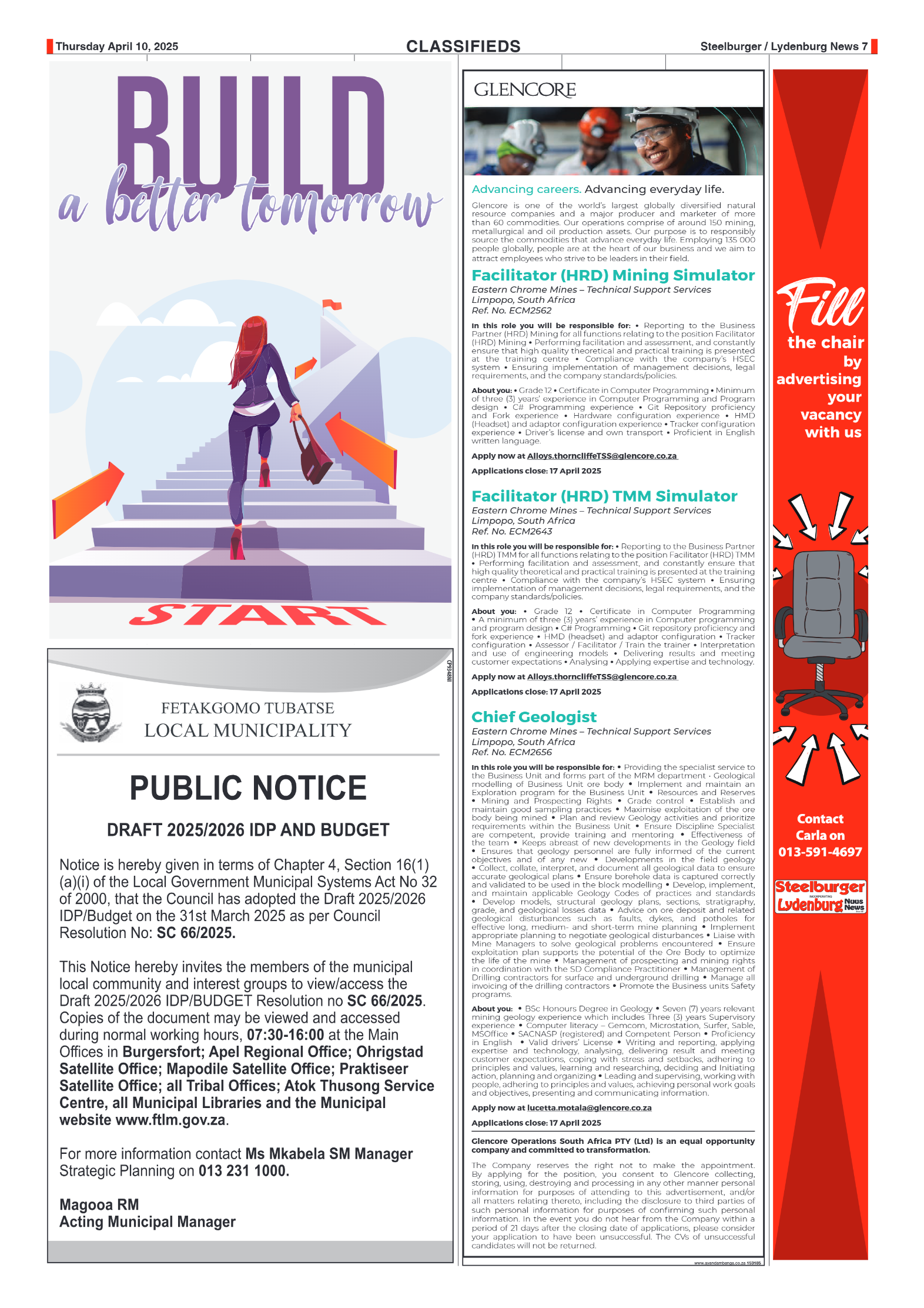 Steelburger News 09 April 2025 page 7