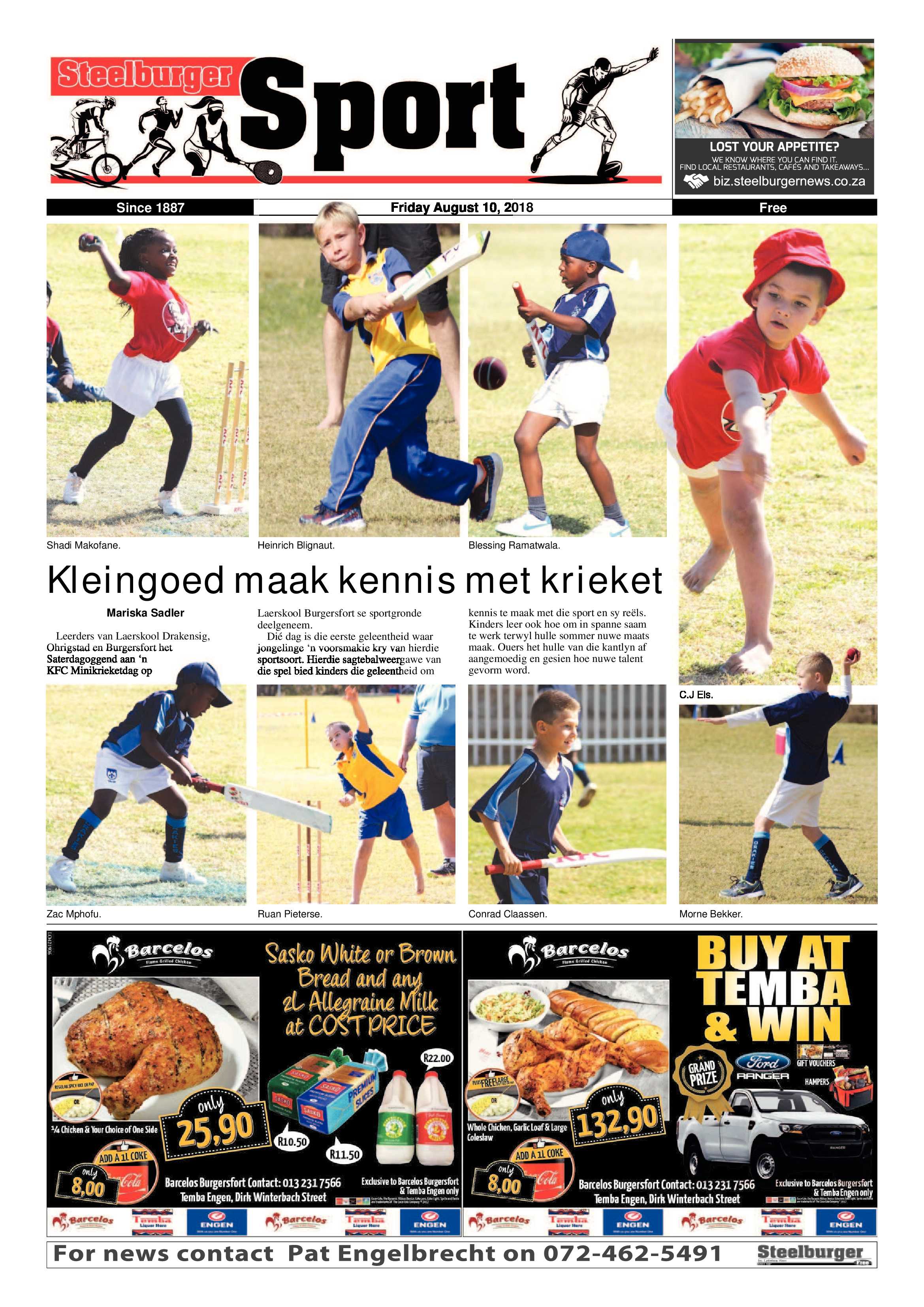Steelburger News 10 August 2018 page 16