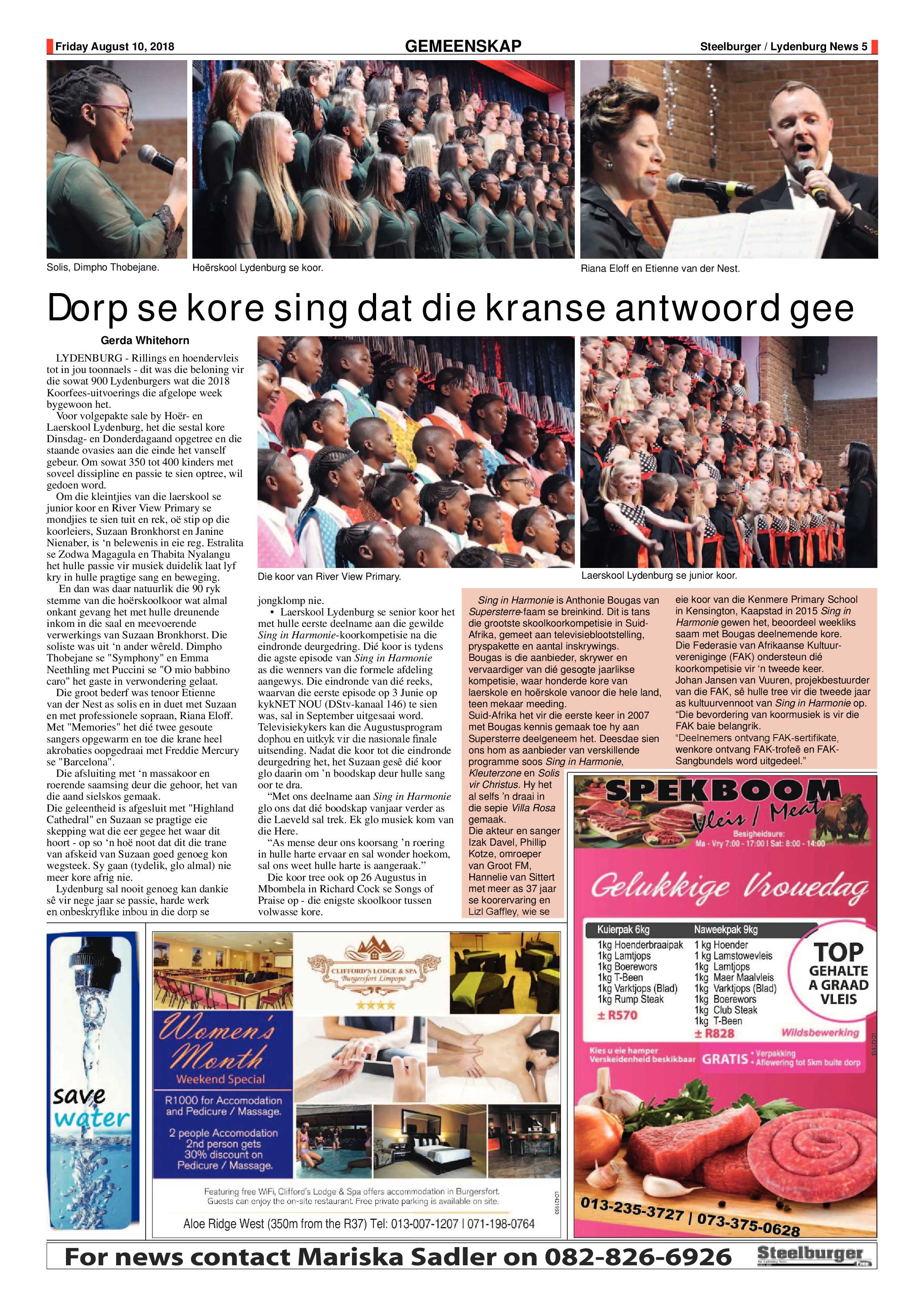 Steelburger News 10 August 2018 page 5
