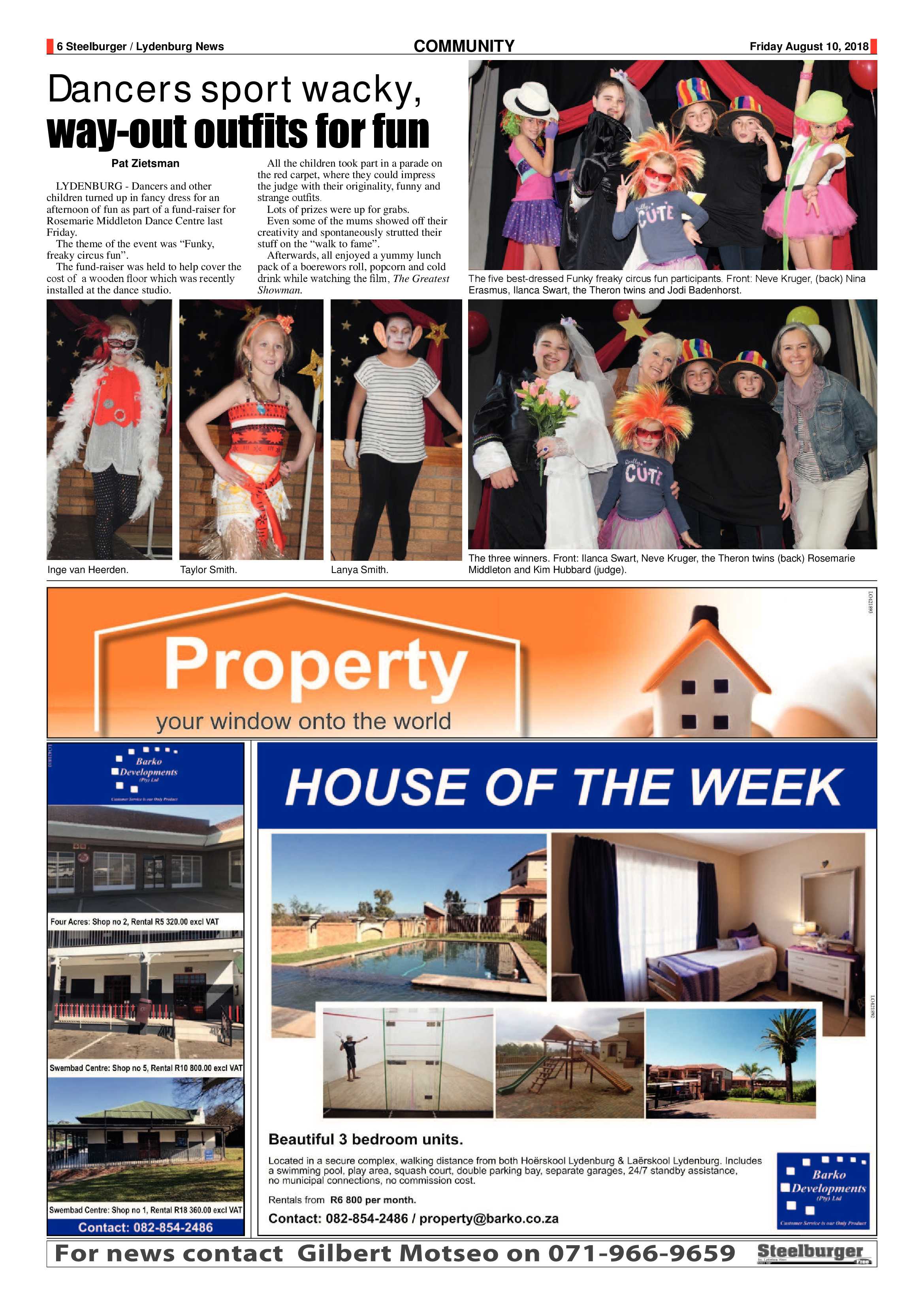 Steelburger News 10 August 2018 page 6
