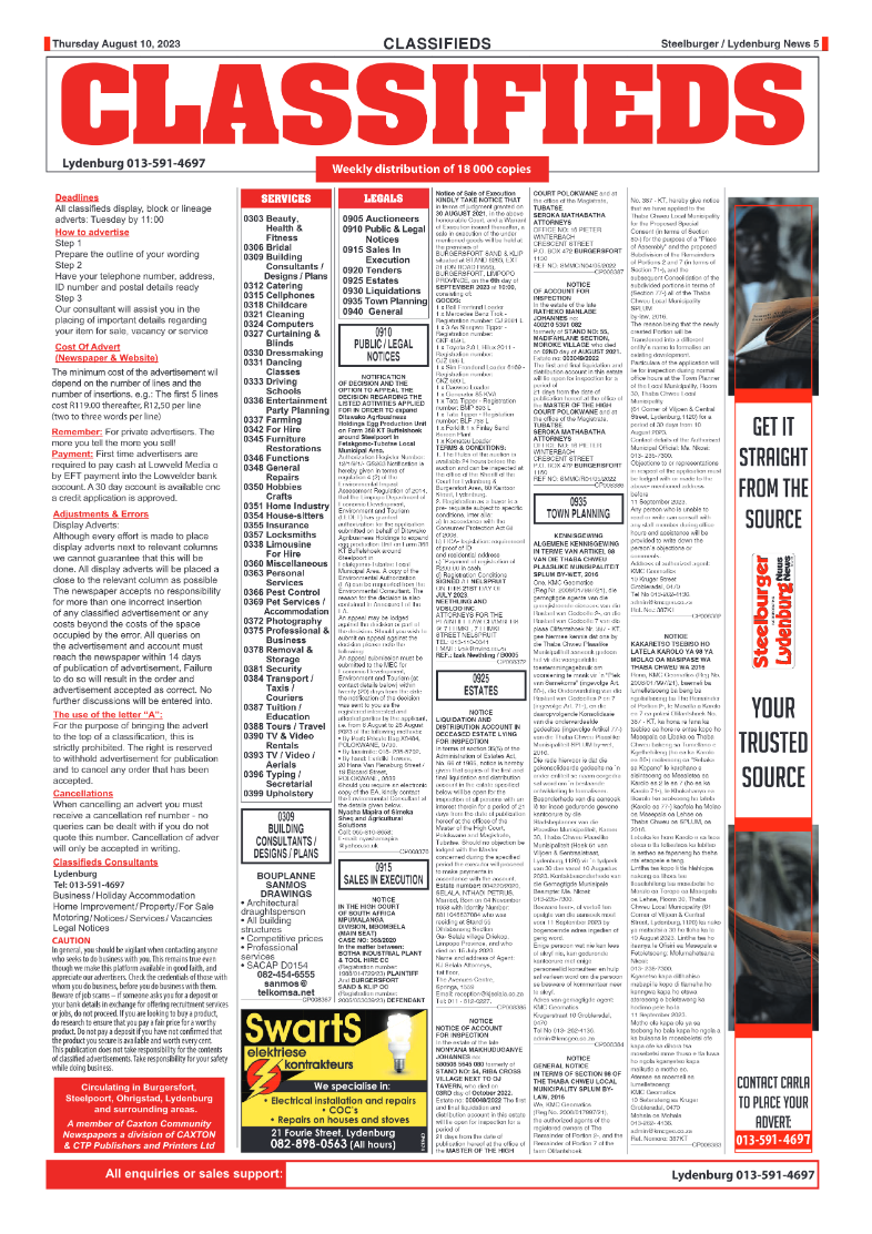 Steelburger News 10 August 2023 page 5