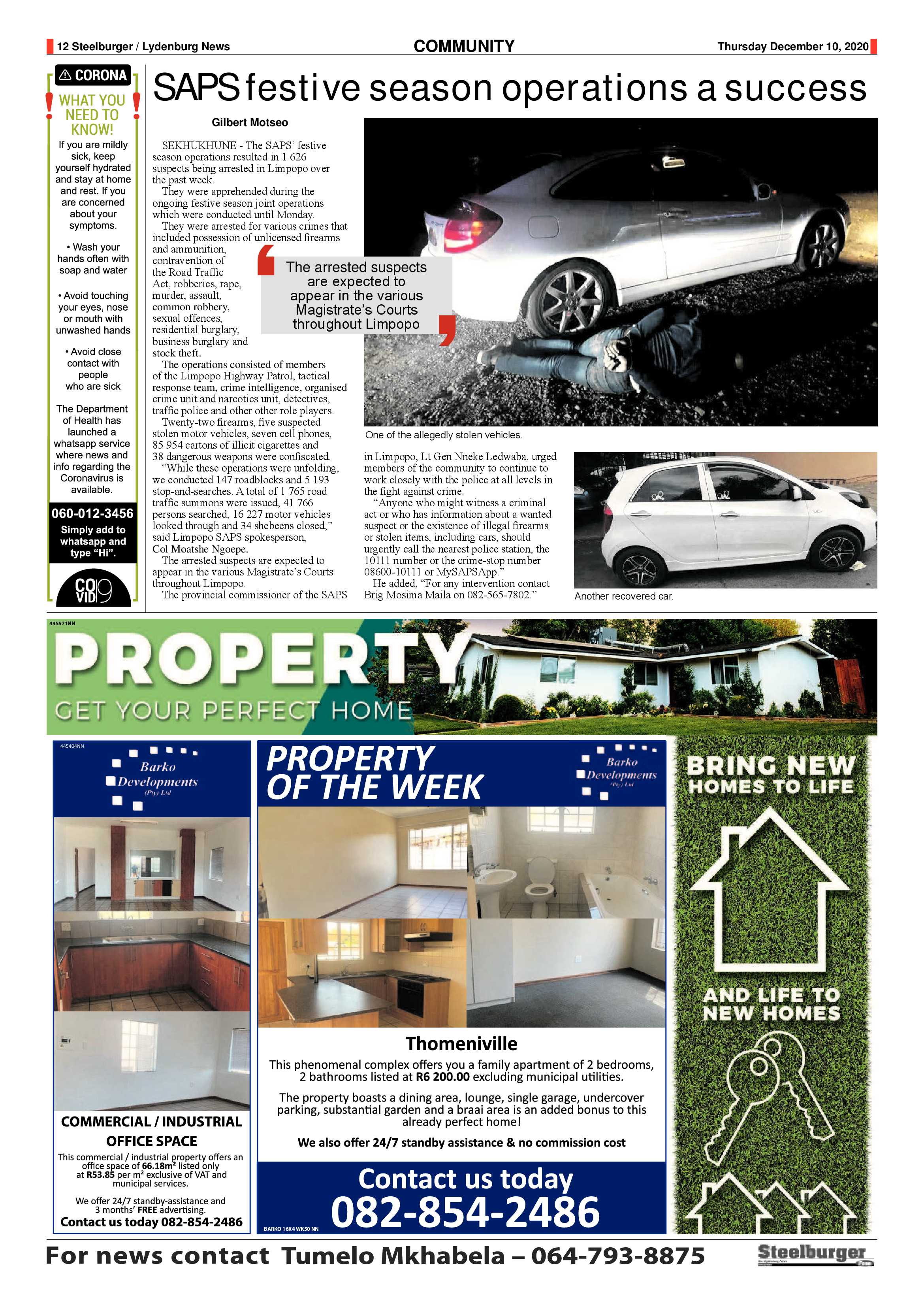 Steelburger News 10 December 2020 page 12